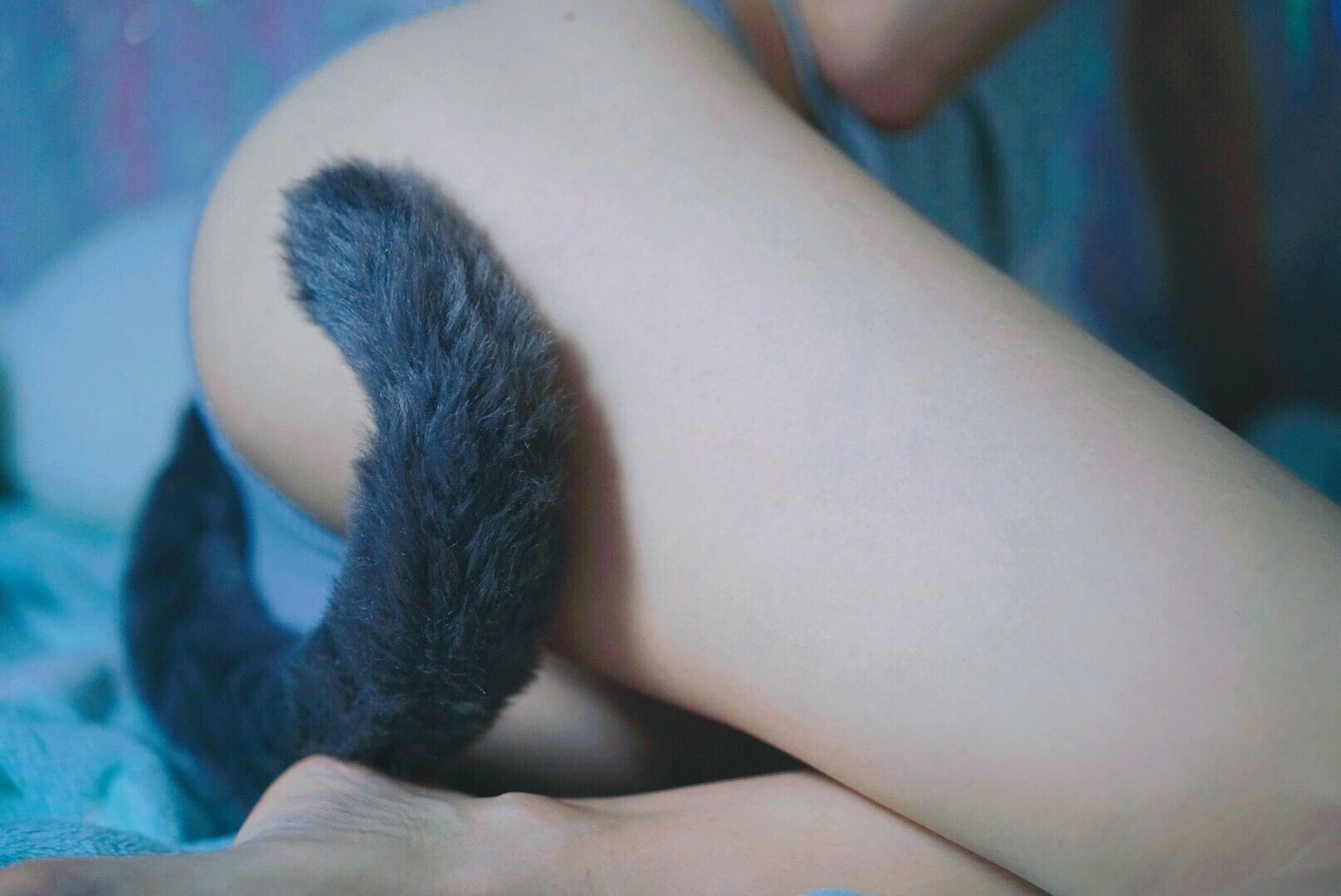 萌妹子眼酱大魔王w – 灰尾猫系 [14P]