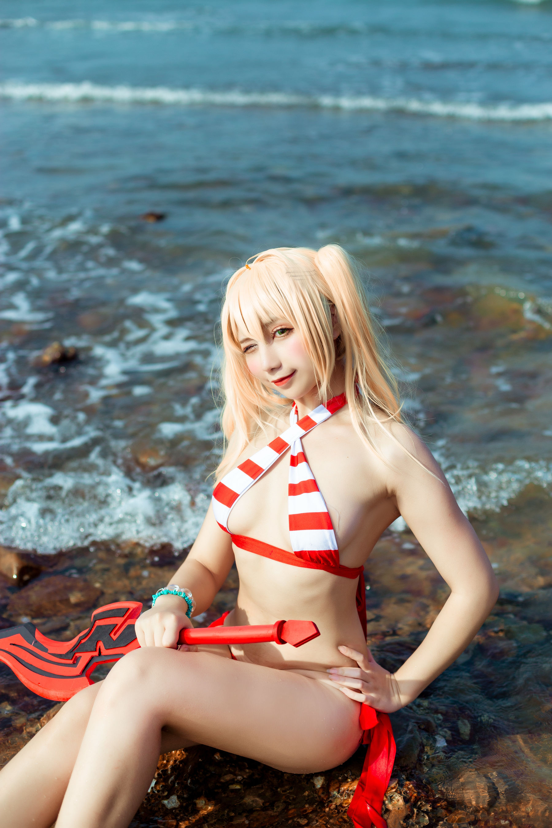 动漫博主九曲Jean – 尼禄泳装 [14P]