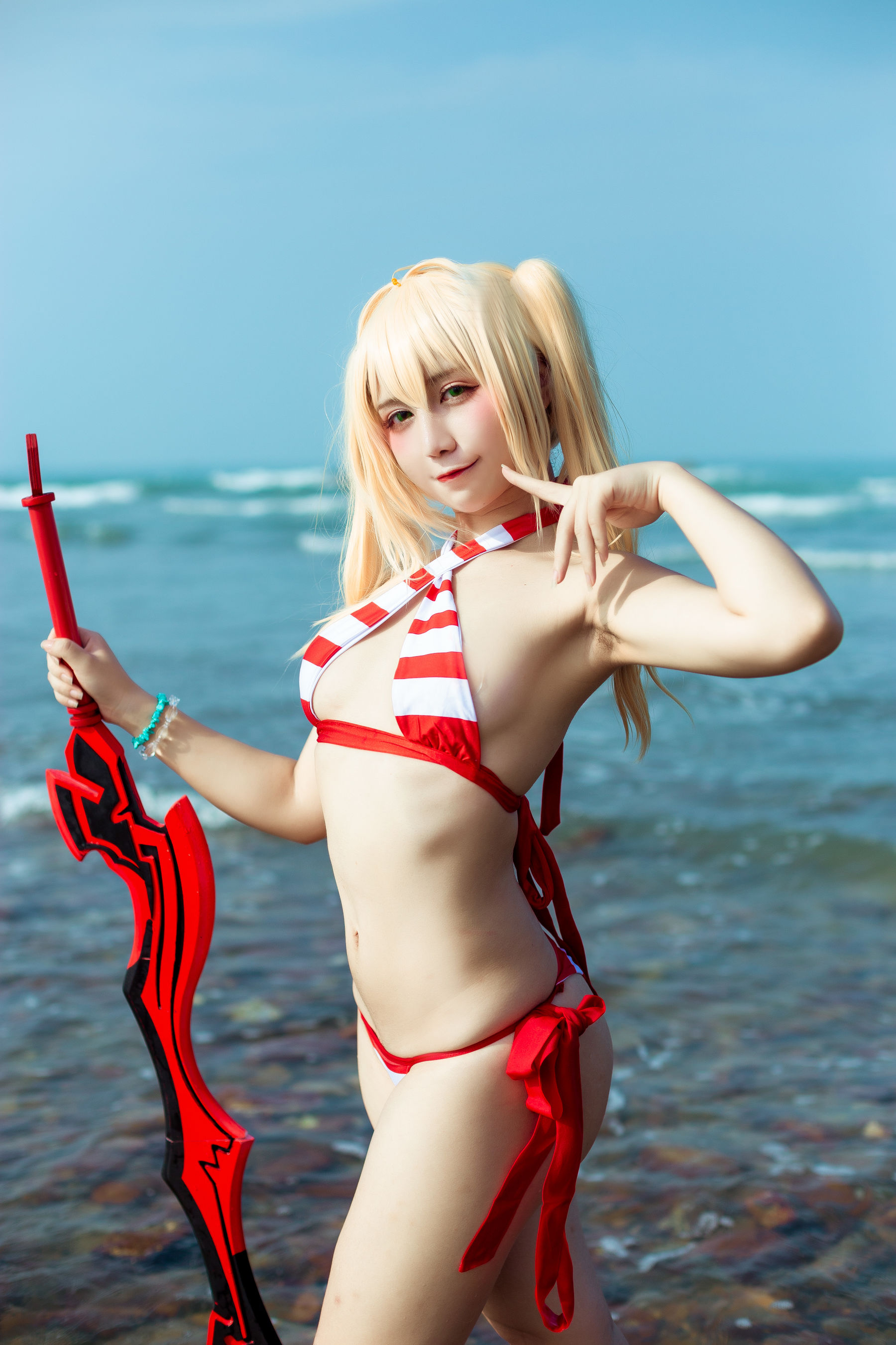 动漫博主九曲Jean – 尼禄泳装 [14P]