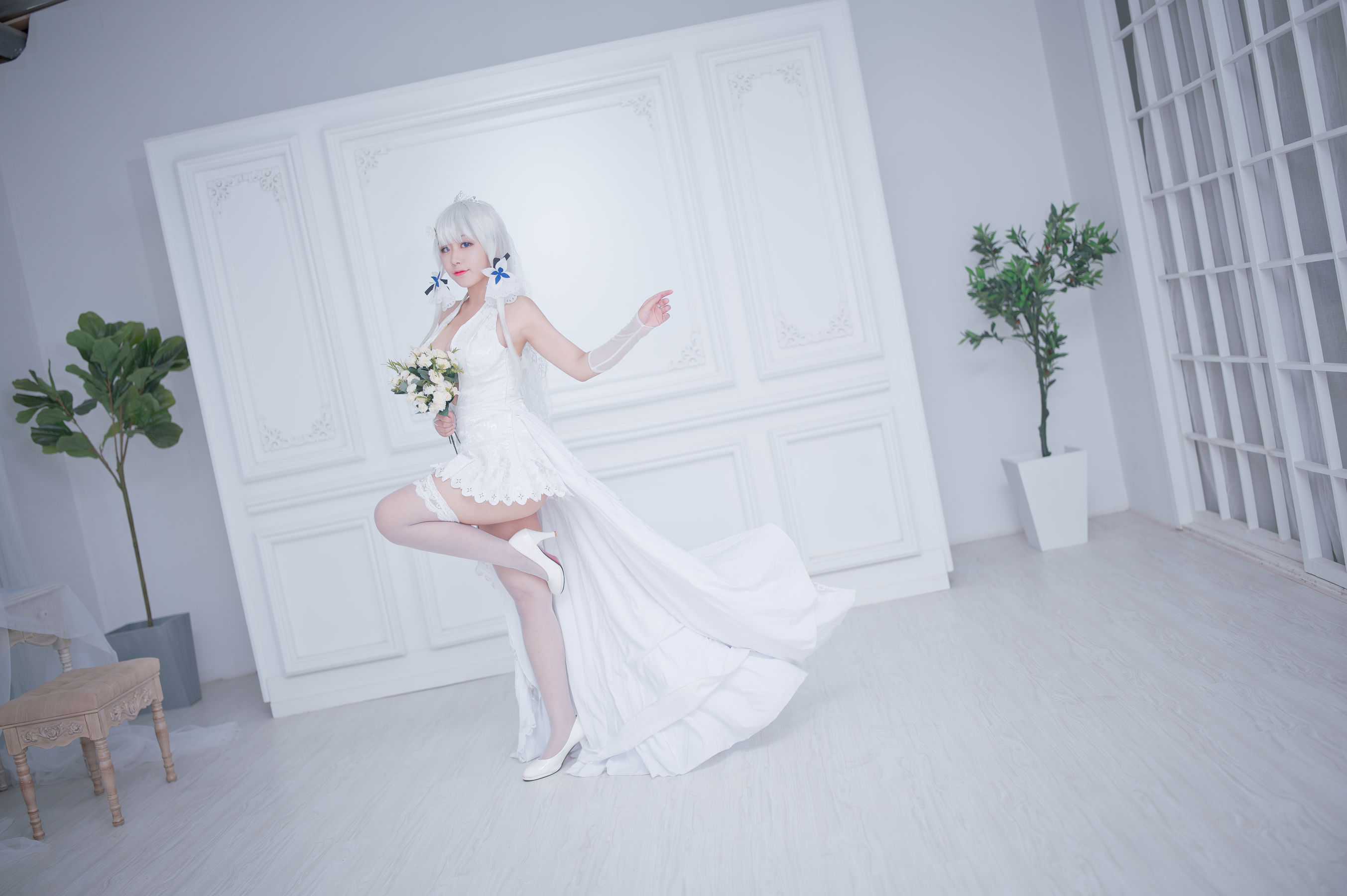动漫博主穆零Mu0 – 光辉婚纱 [43P]
