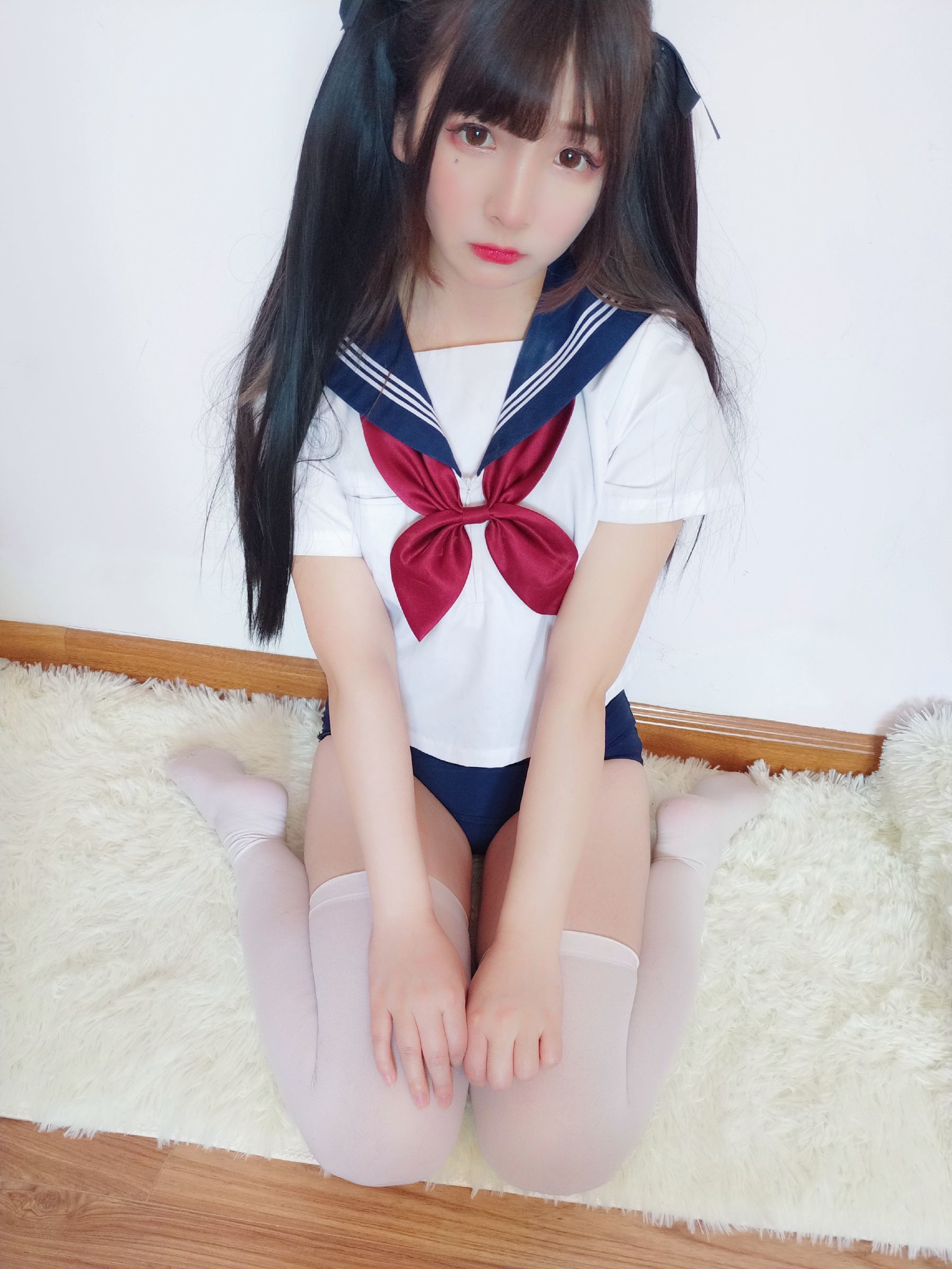 二次元美女古川kagura 水手服死库水 [16P]