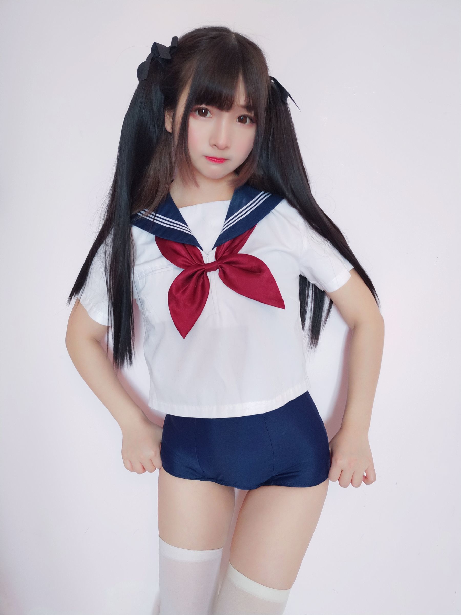 二次元美女古川kagura 水手服死库水 [16P]