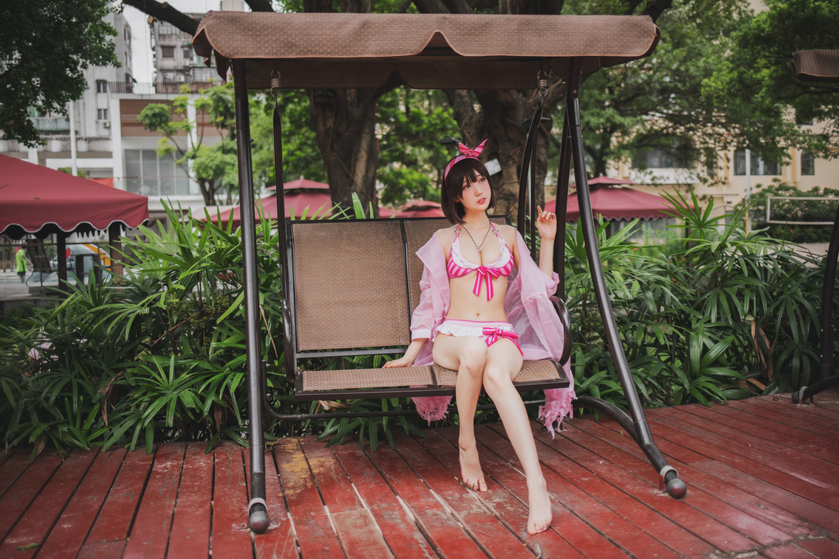 周叽是可爱兔兔 – 圣人惠水着 [19P]