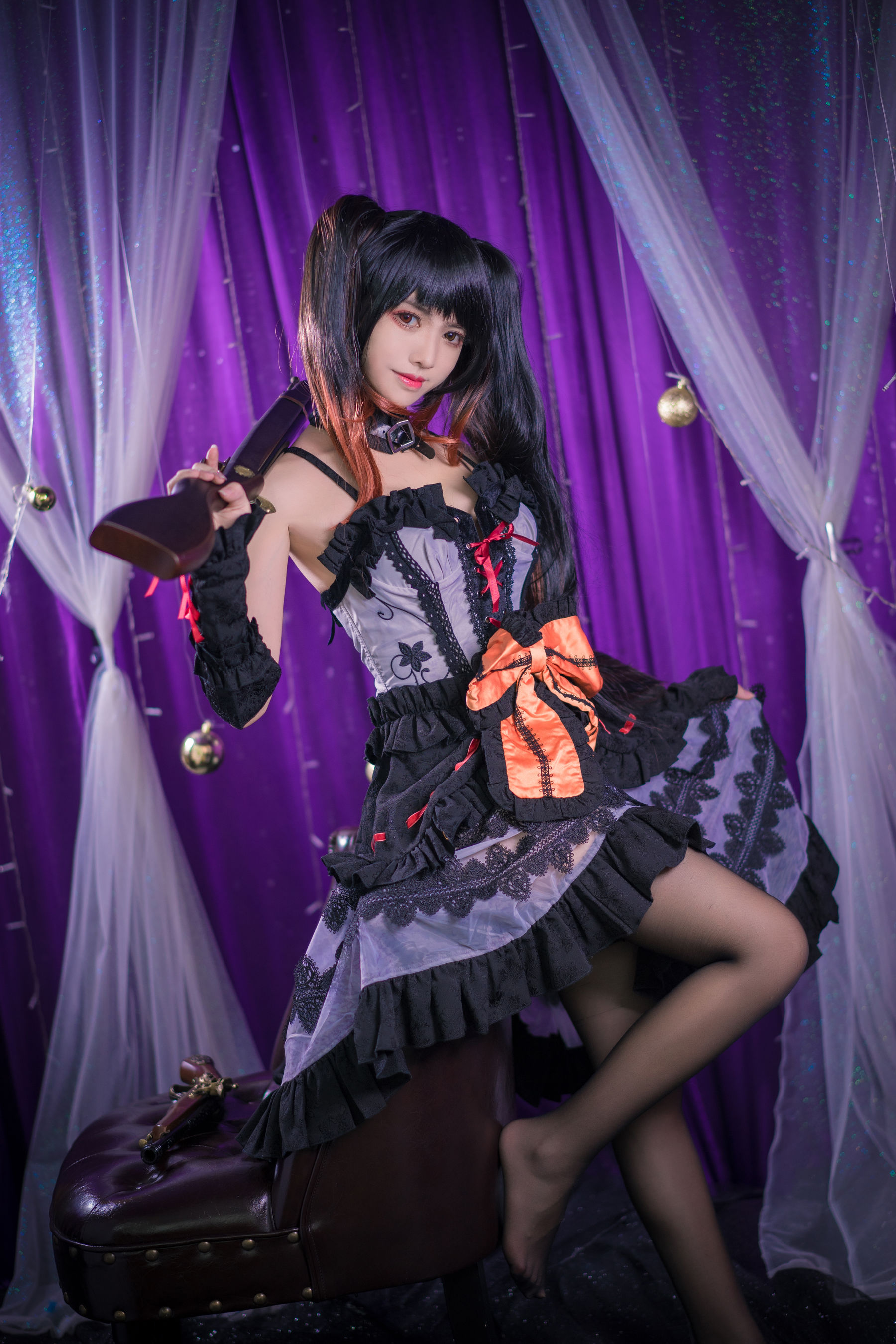 超人气Coser鳗鱼霏儿 狂三系列 灵装 [11P]