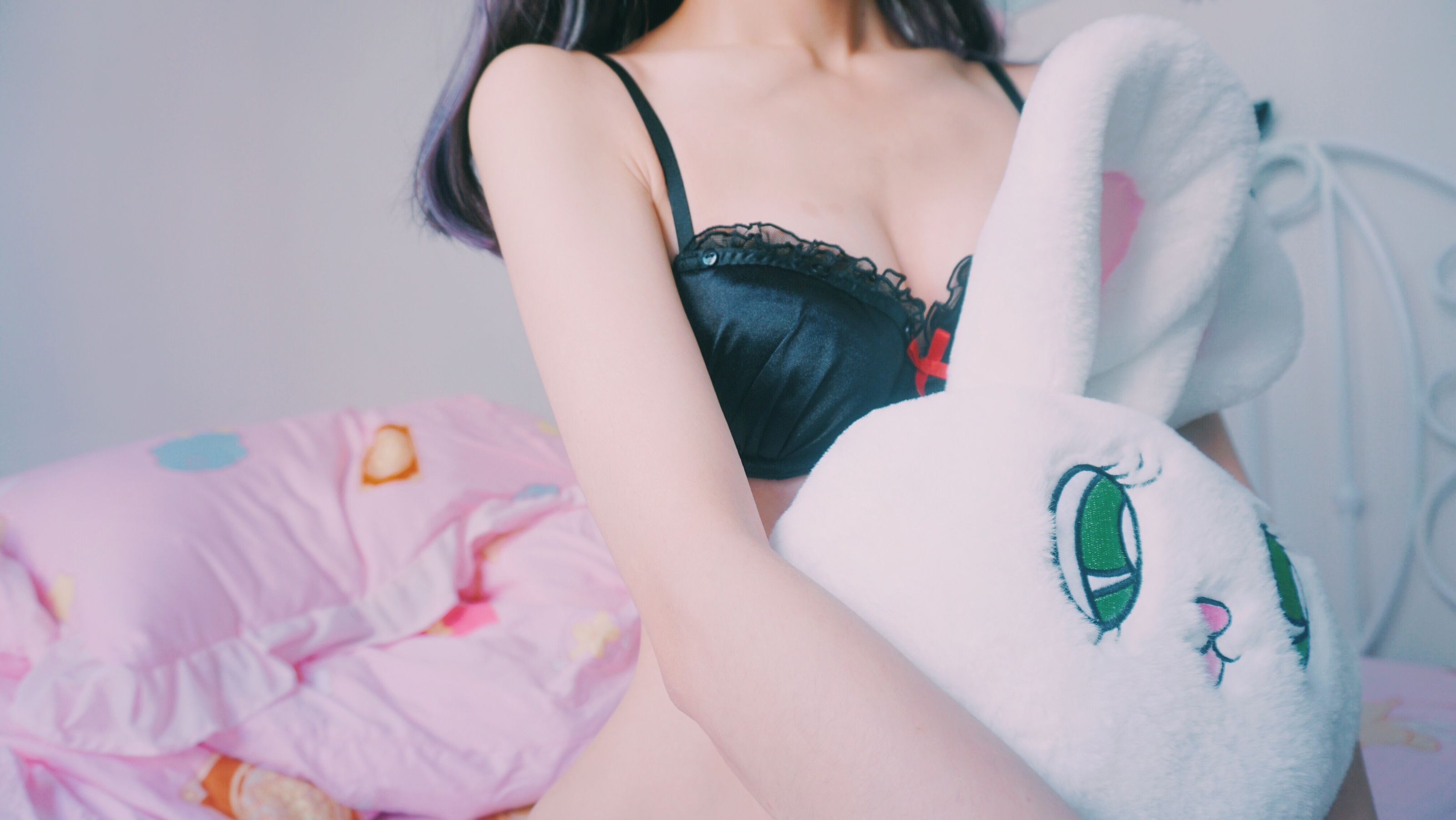 萌妹子眼酱大魔王w – 小恶魔内衣 [16P]