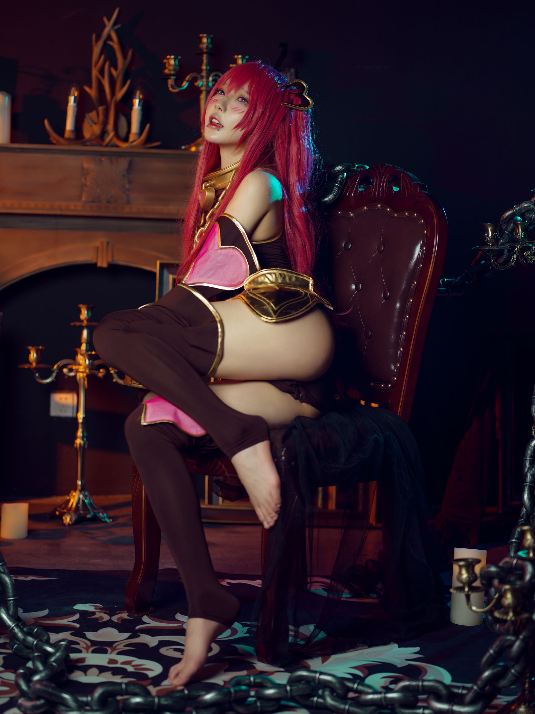 动漫博主阿包也是兔娘 – 空花 [26P]