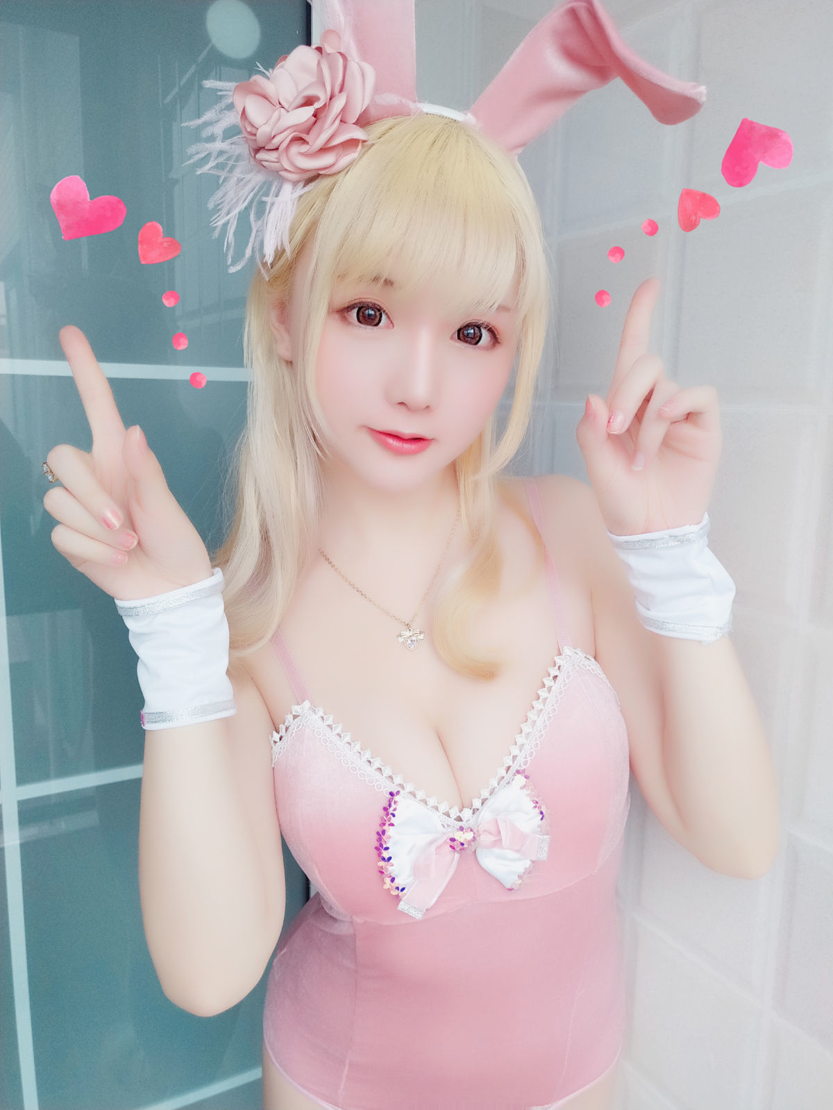 [萝莉COS] 星之迟迟 VOL.01 粉红泡泡包 [56P]