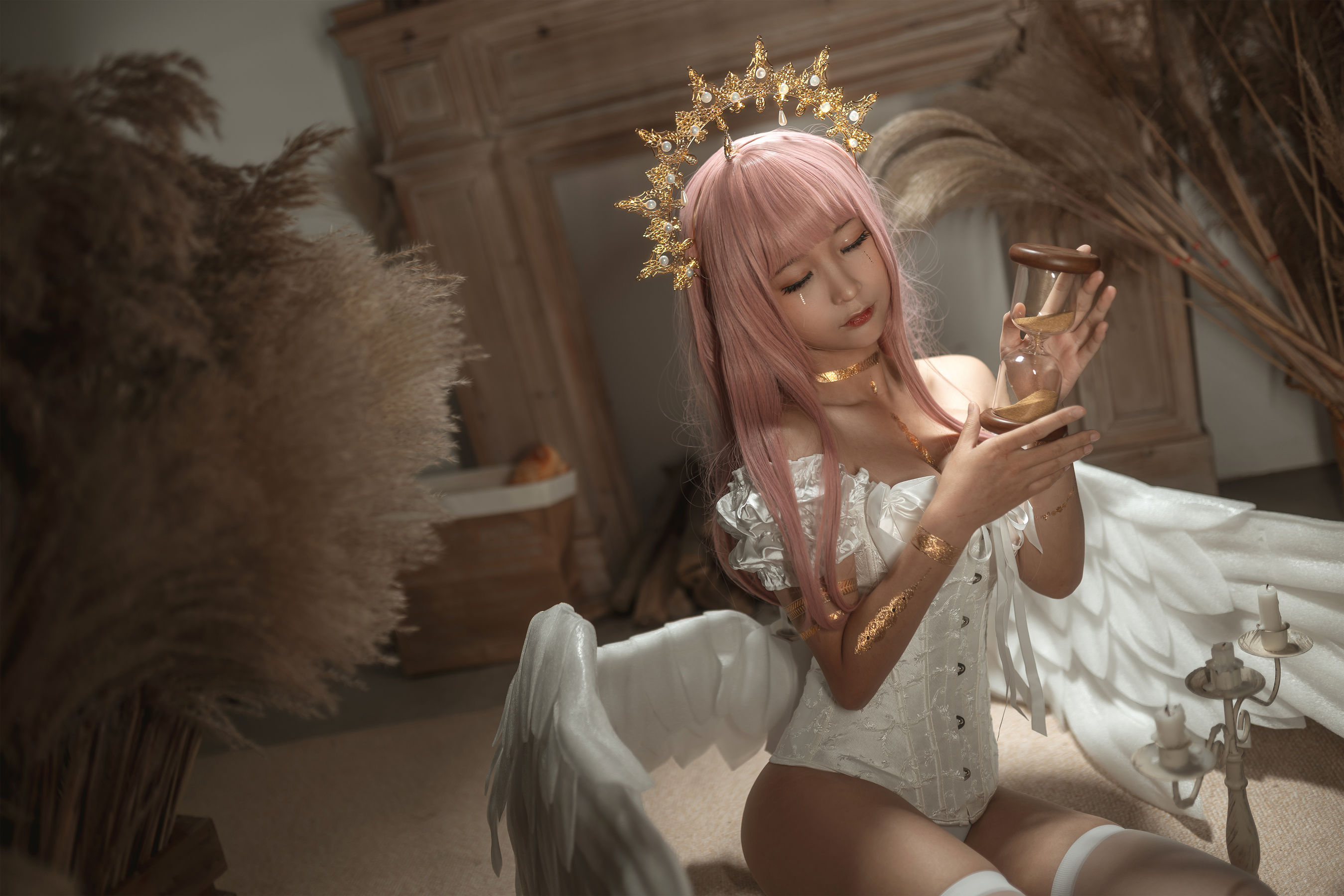 动漫博主蠢沫沫 – 圣天使 [40P]