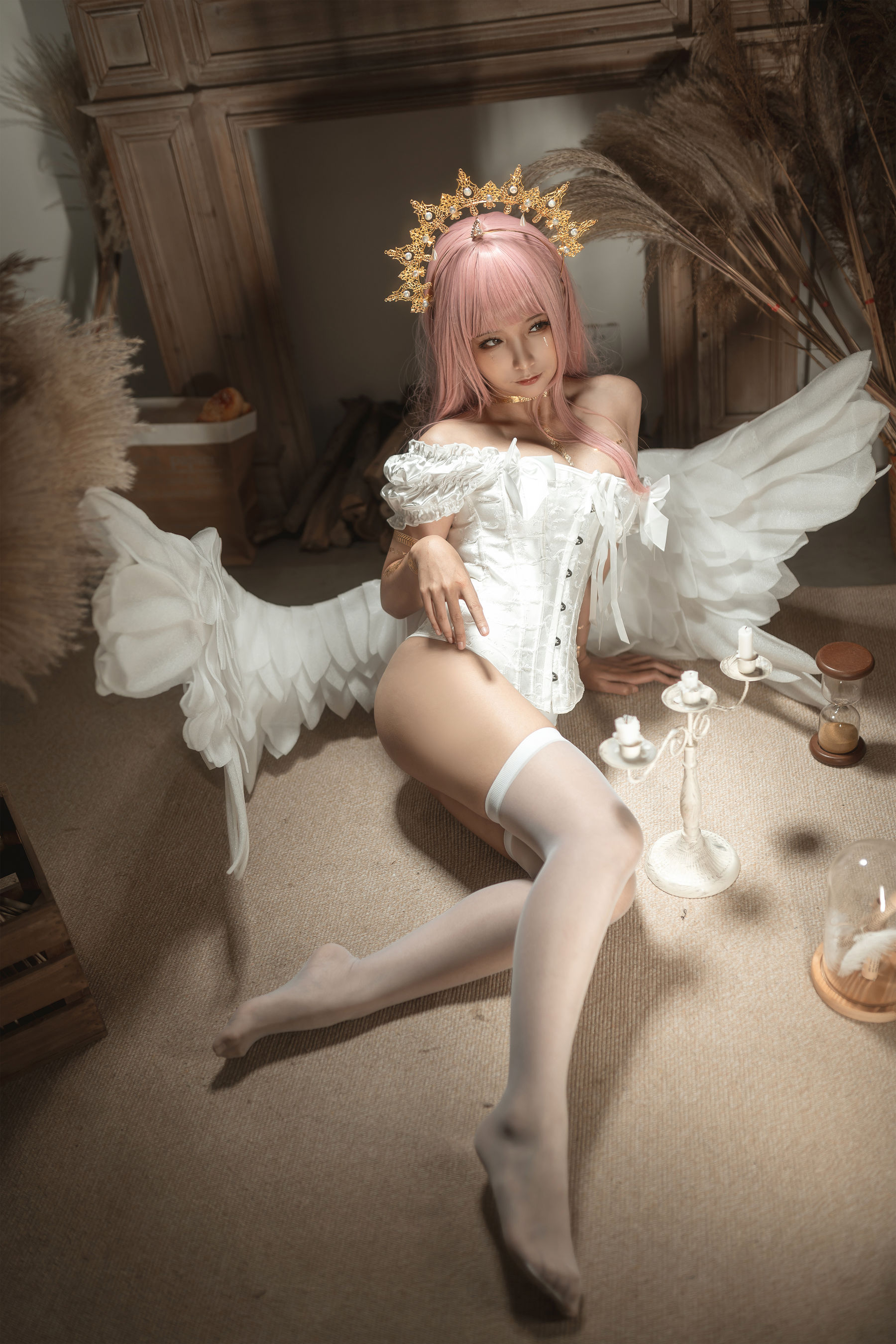 动漫博主蠢沫沫 – 圣天使 [40P]