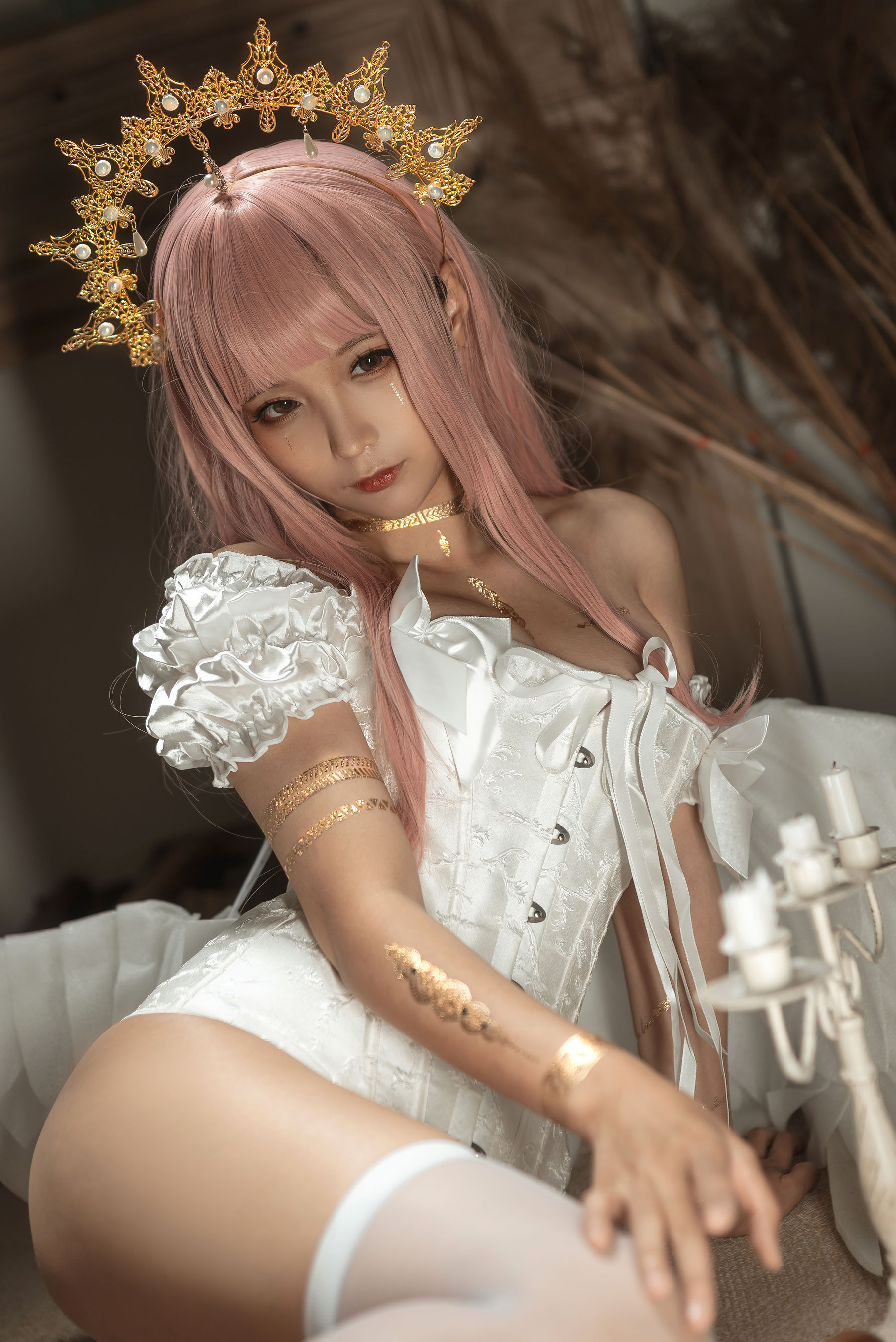 动漫博主蠢沫沫 – 圣天使 [40P]