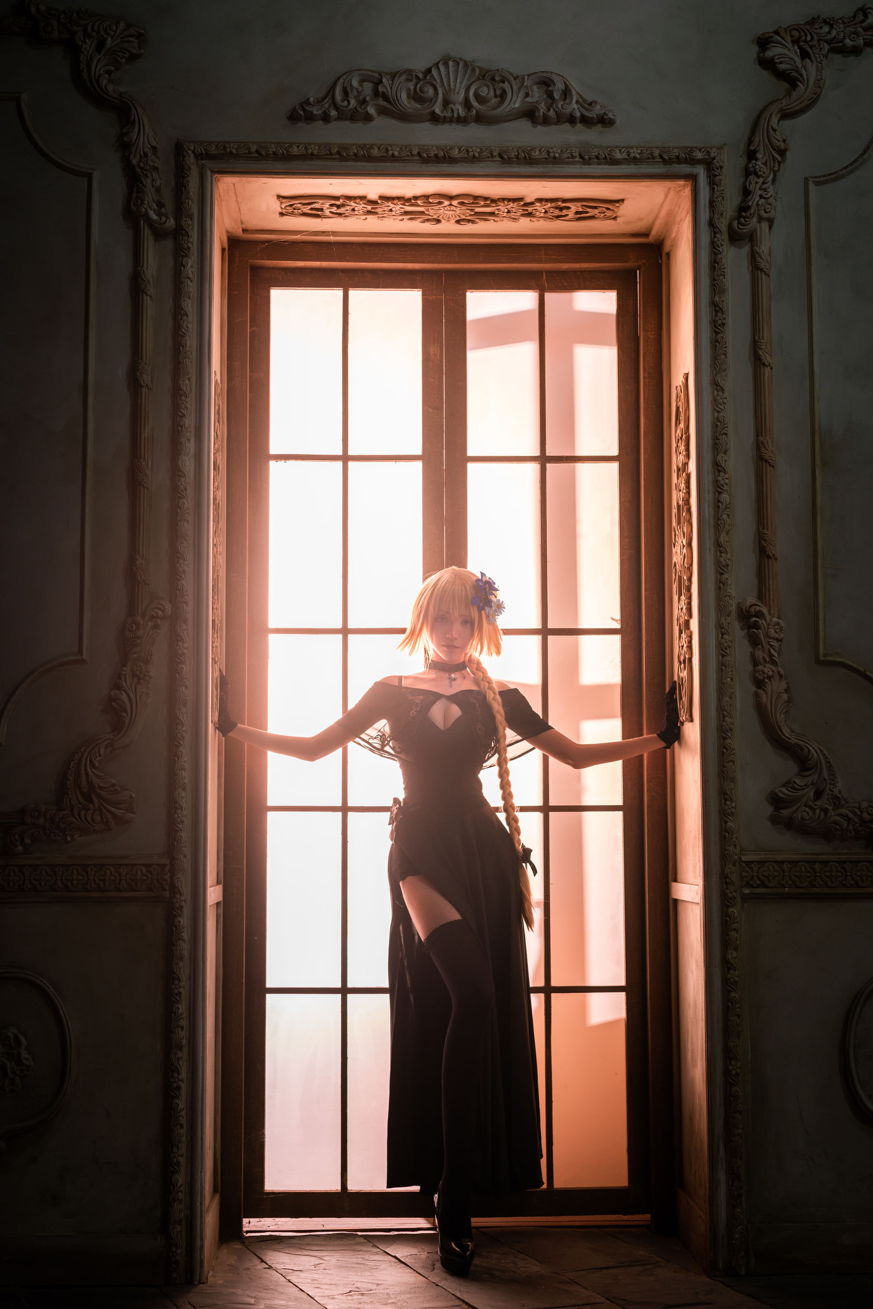 长腿Coser青青子Js 礼服贞德 [13P]