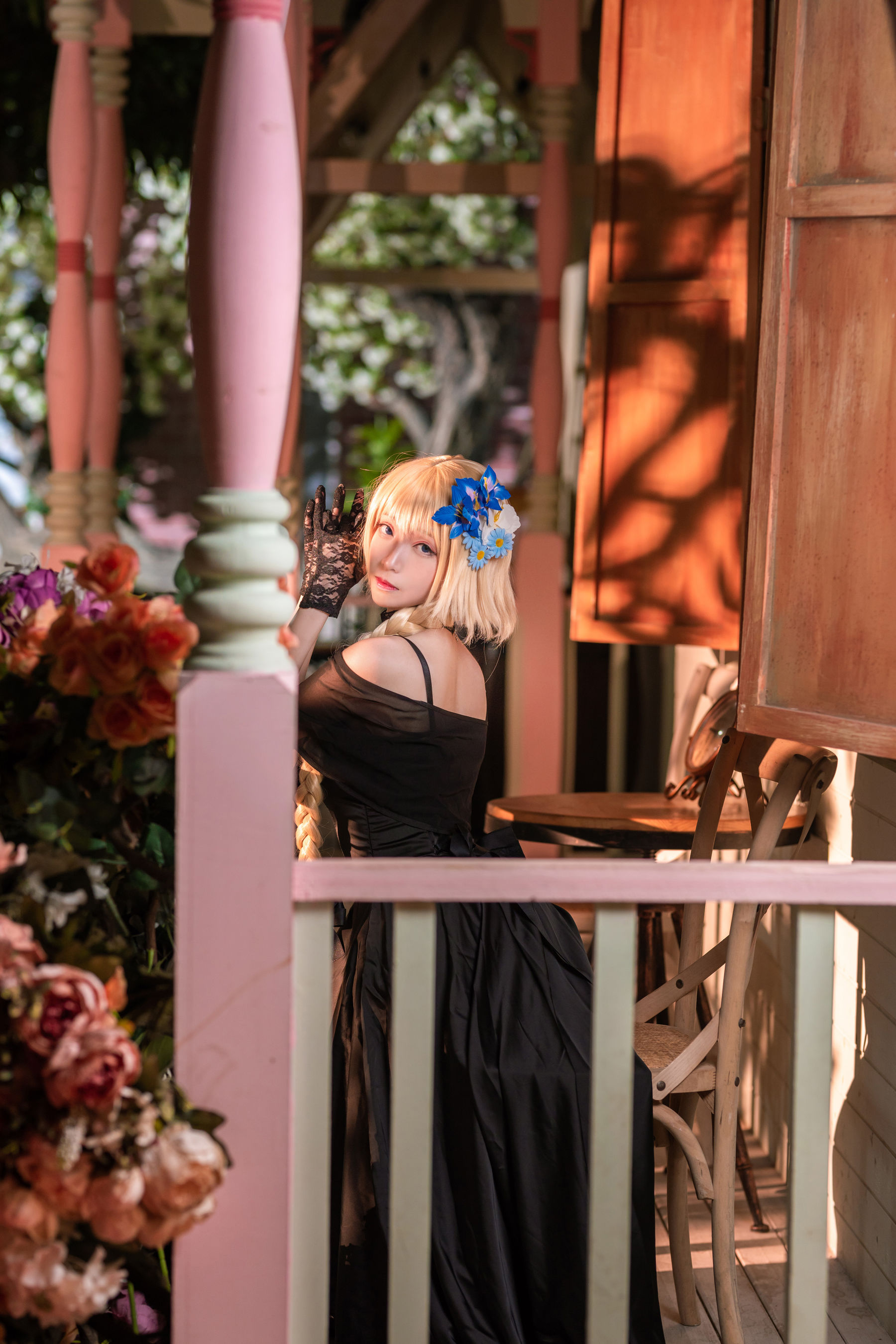 长腿Coser青青子Js 礼服贞德 [13P]