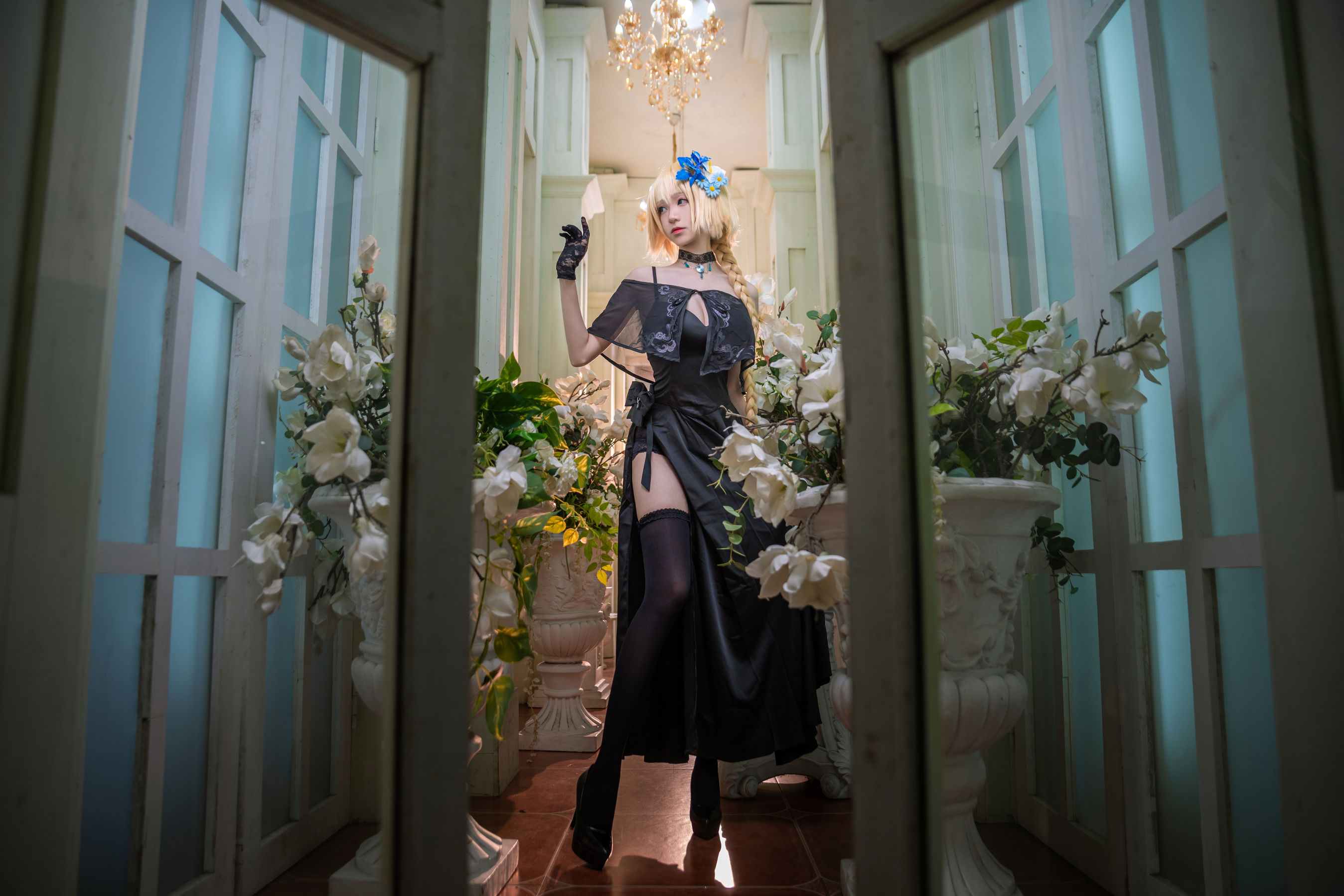 长腿Coser青青子Js 礼服贞德 [13P]