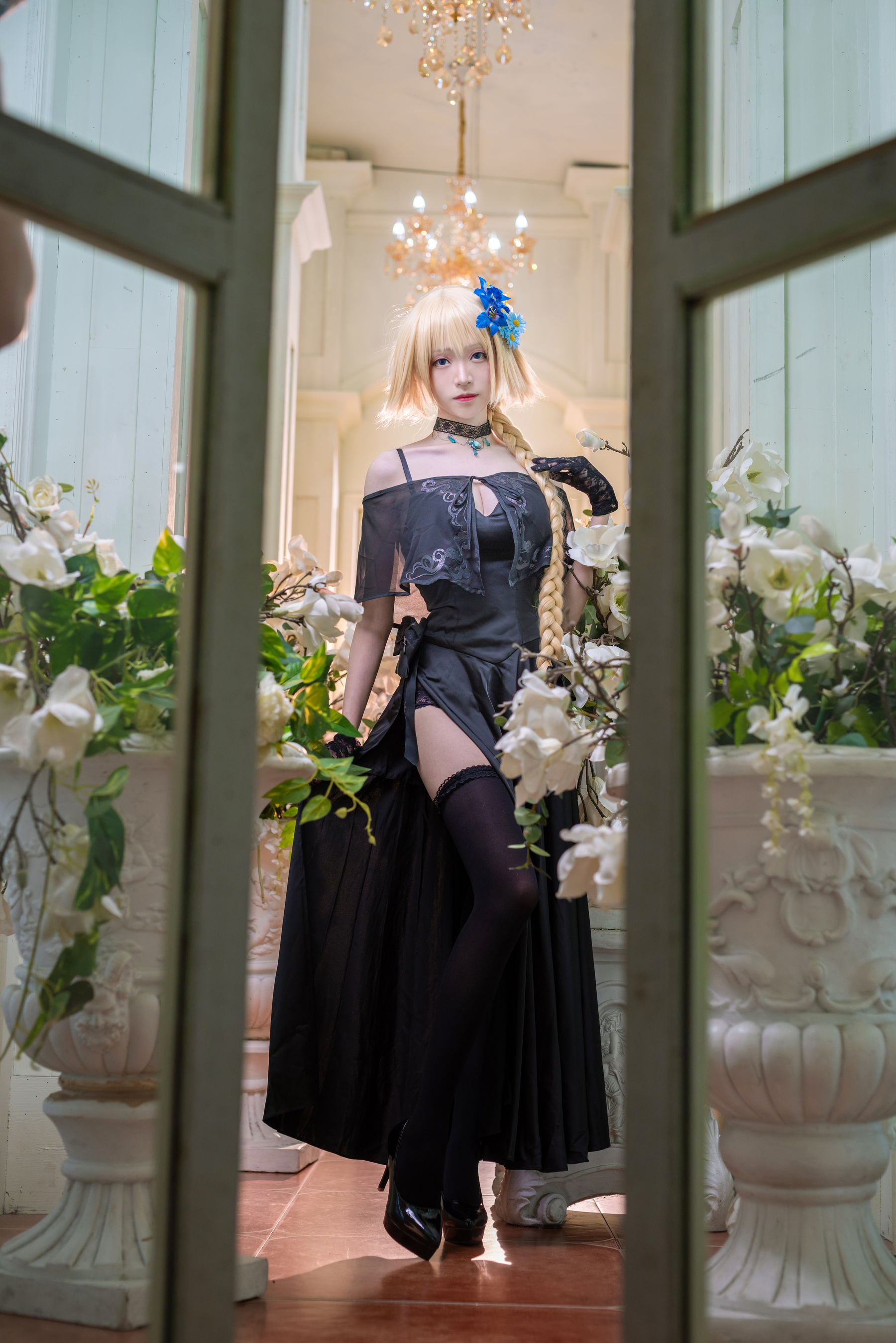 长腿Coser青青子Js 礼服贞德 [13P]