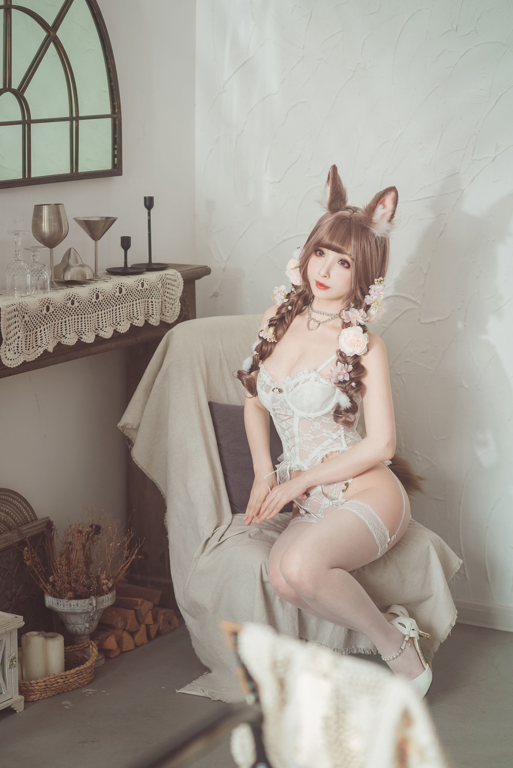 COS福利rioko凉凉子 – 花涧兔 [35P]