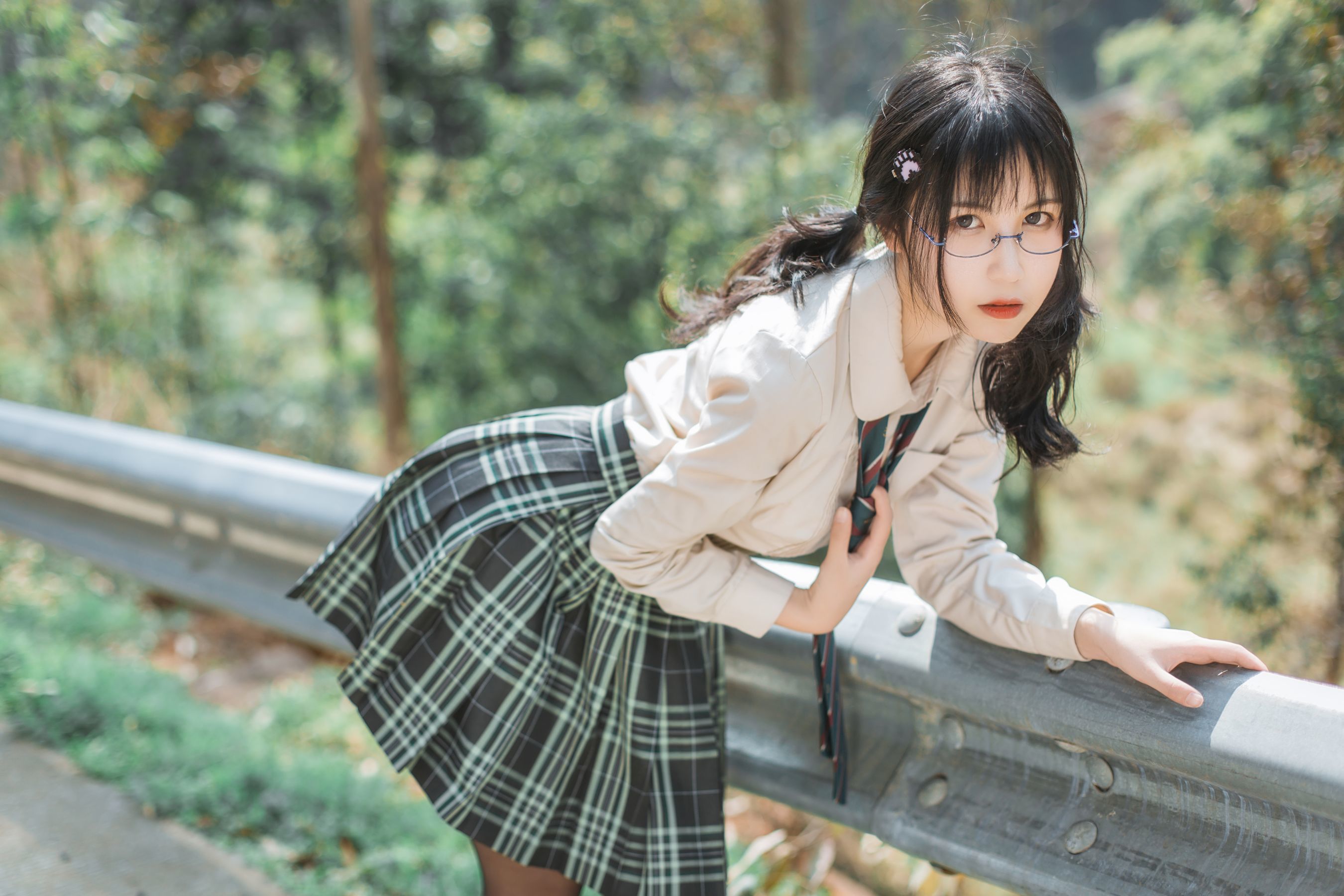 [萝莉COS] 逐月su – 乡间小路 [45P]