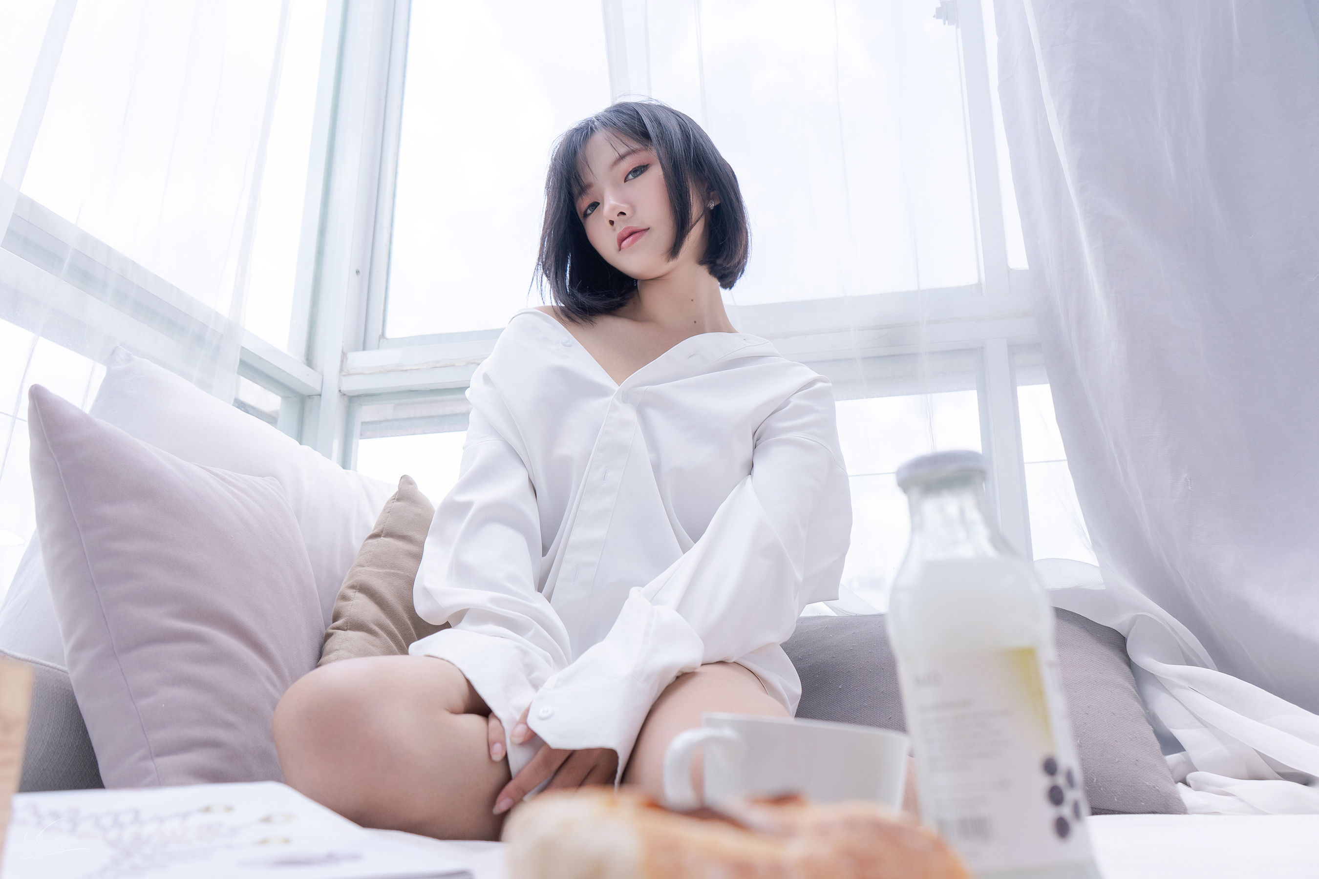 [Messie Huang]写真 – Boyfriend's shirt [26P]