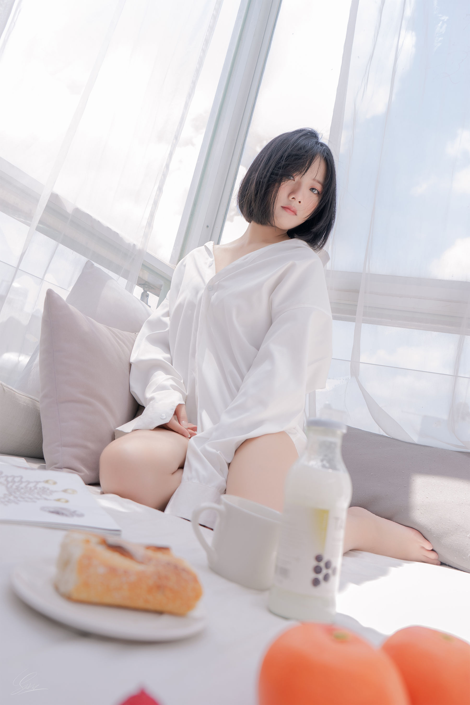 [Messie Huang]写真 – Boyfriend's shirt [26P]