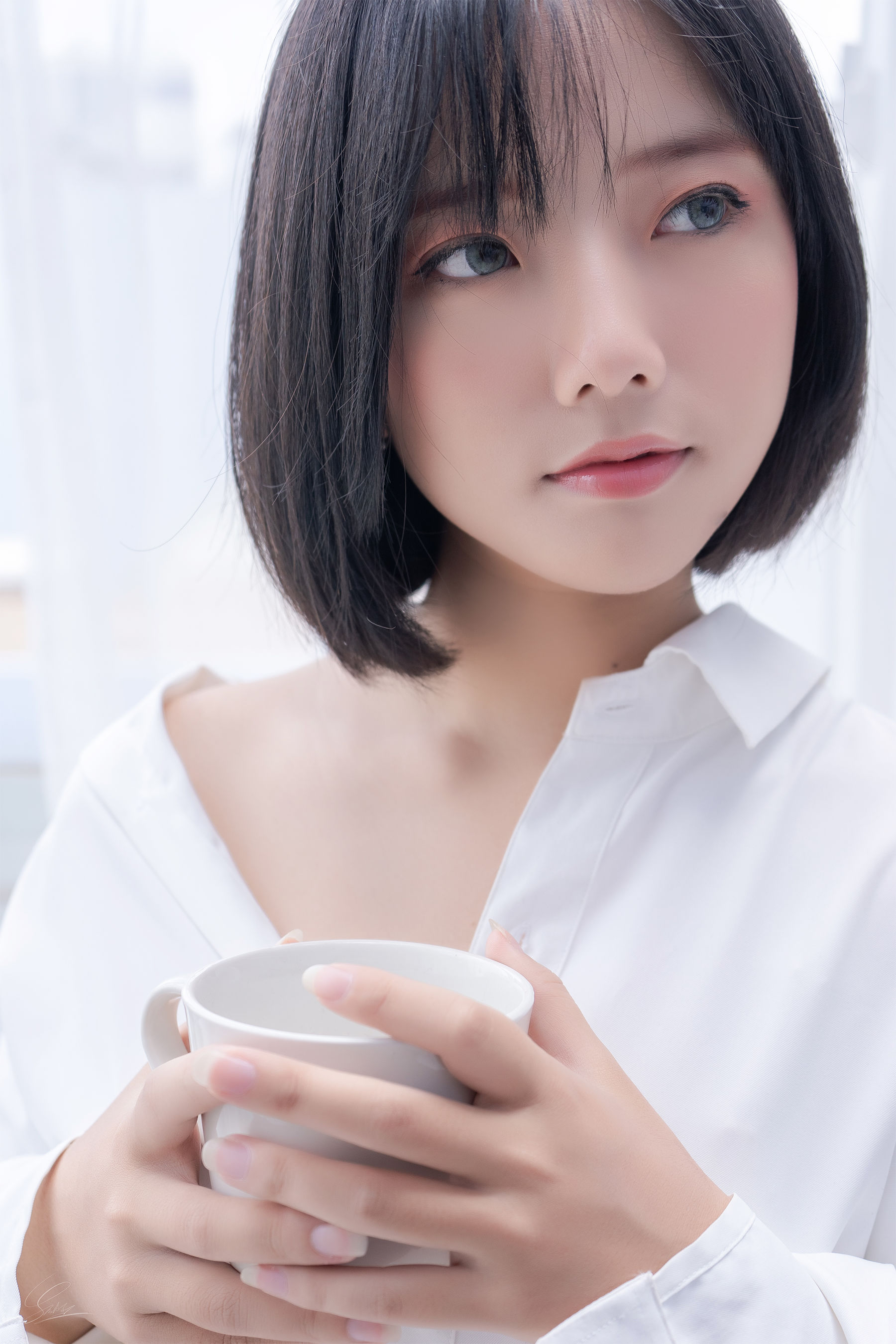 [Messie Huang]写真 – Boyfriend's shirt [26P]