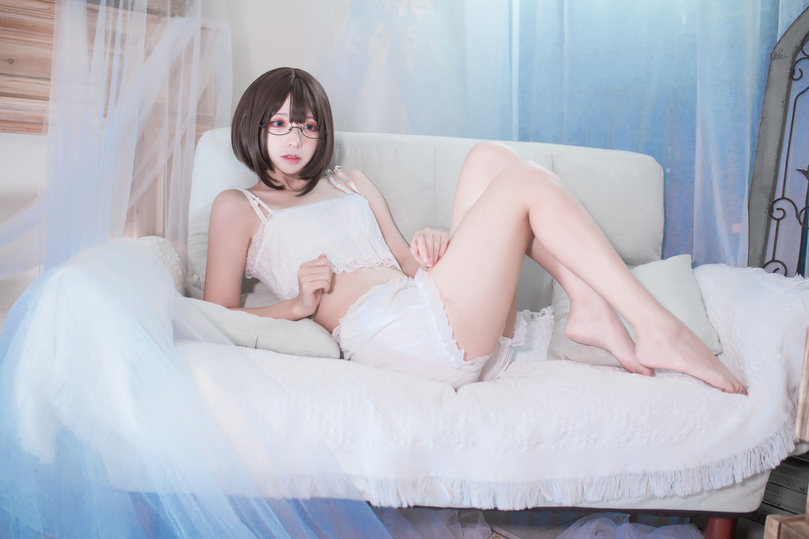 疯猫ss – 眼镜娘 [30P]