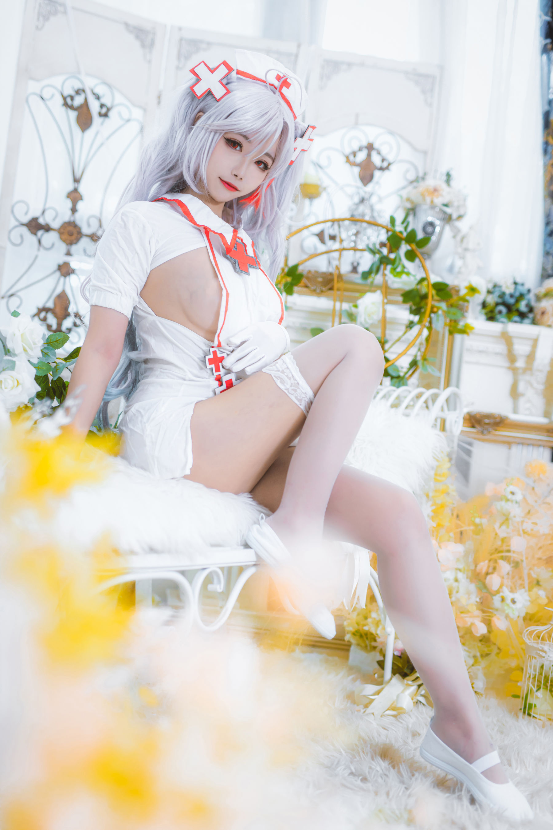 微博妹子Momoko葵葵 – 欧根之护士 [21P]