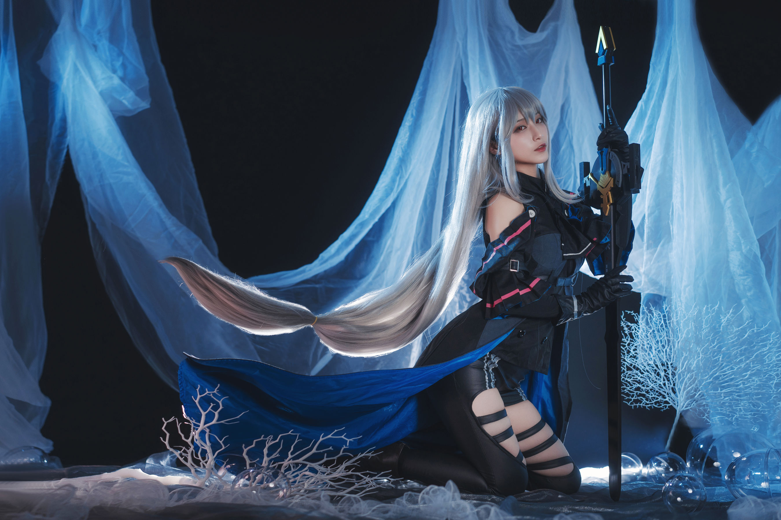 动漫博主铁板烧鬼舞w – 斯卡蒂 [31P]