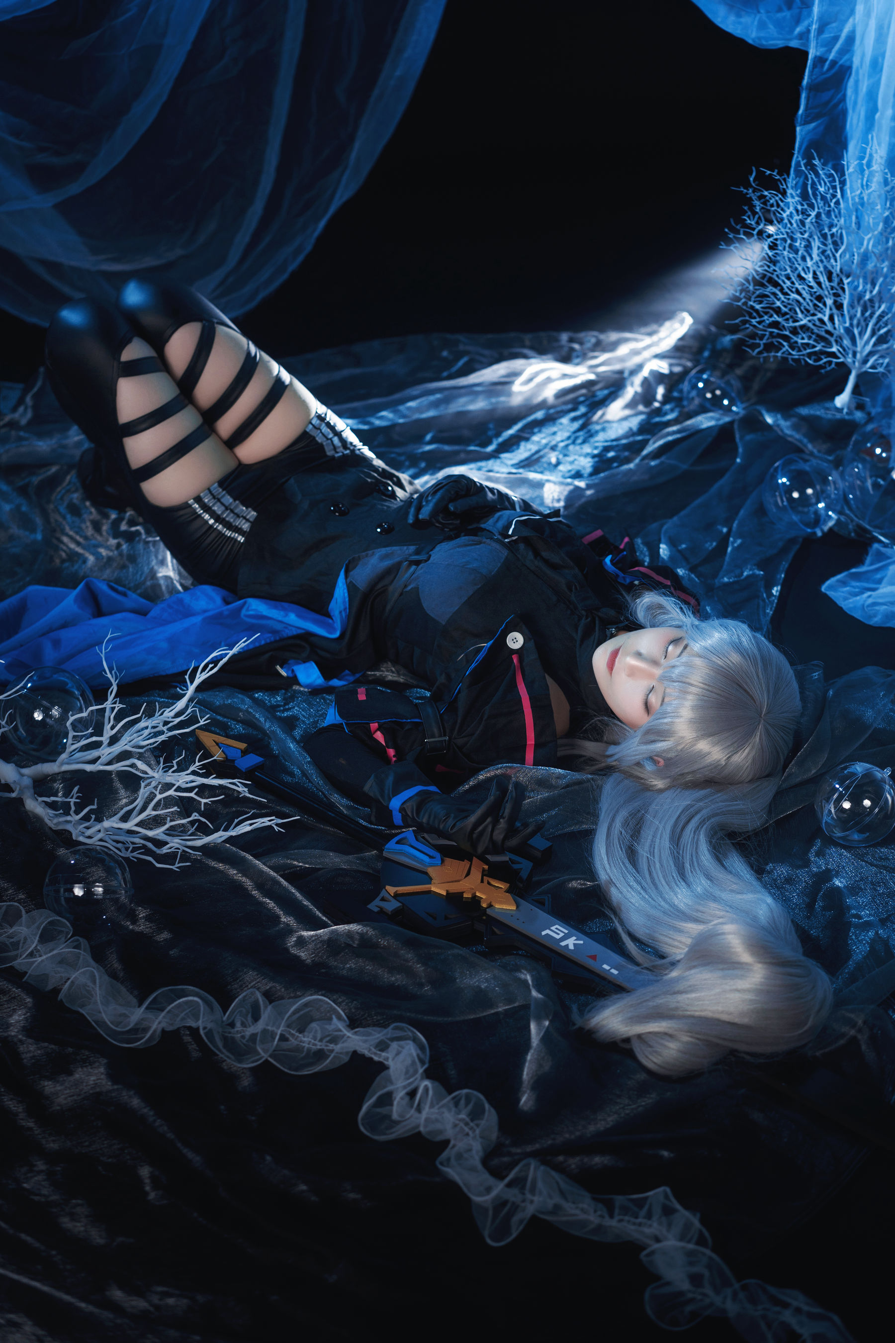 动漫博主铁板烧鬼舞w – 斯卡蒂 [31P]