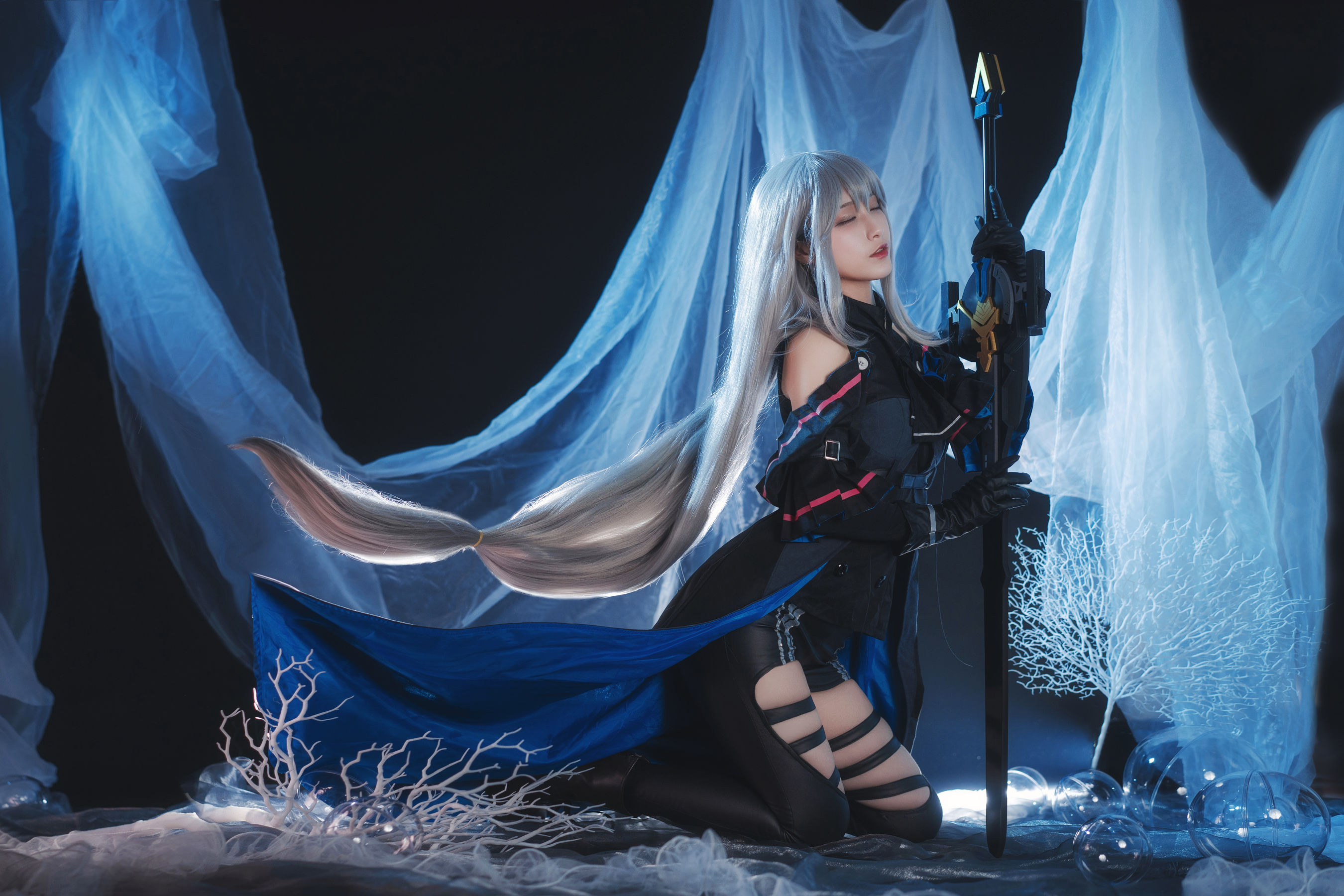 动漫博主铁板烧鬼舞w – 斯卡蒂 [31P]