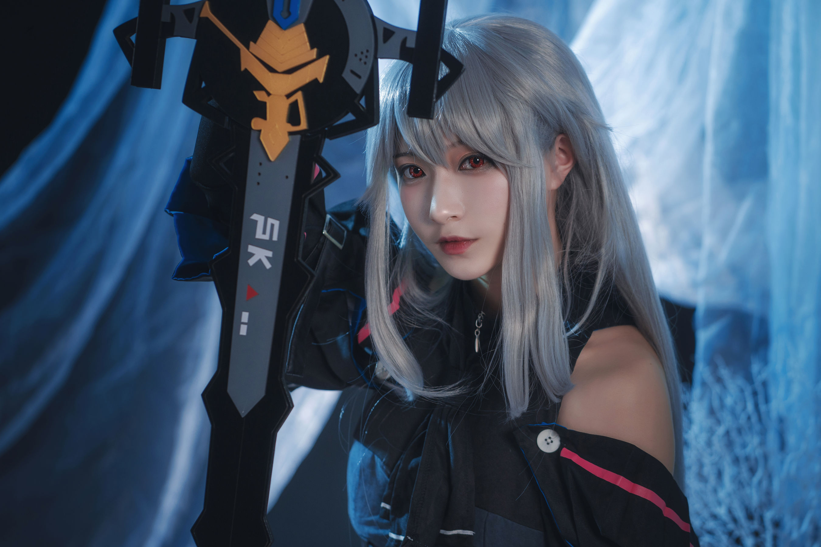 动漫博主铁板烧鬼舞w – 斯卡蒂 [31P]