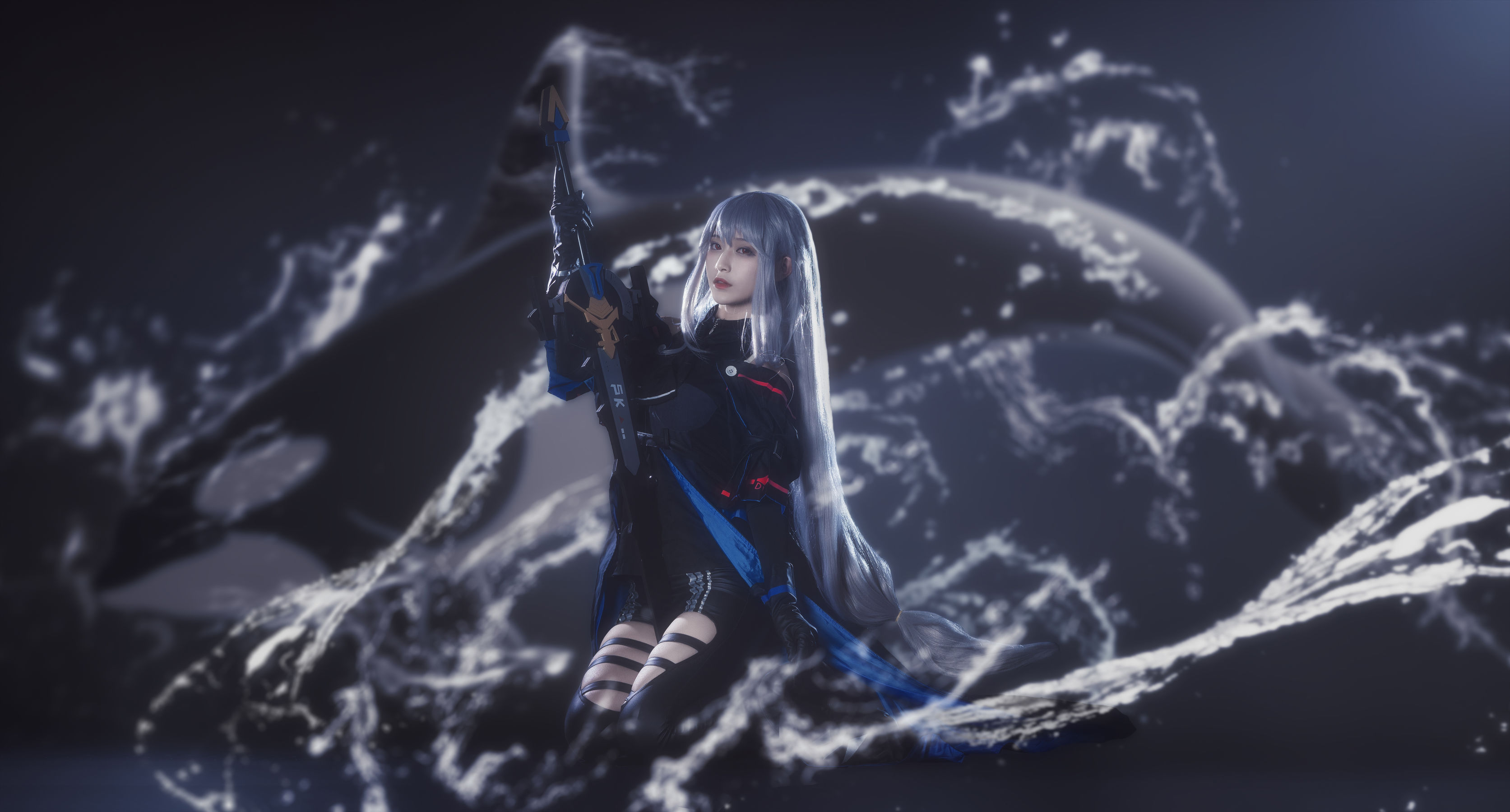 动漫博主铁板烧鬼舞w – 斯卡蒂 [31P]