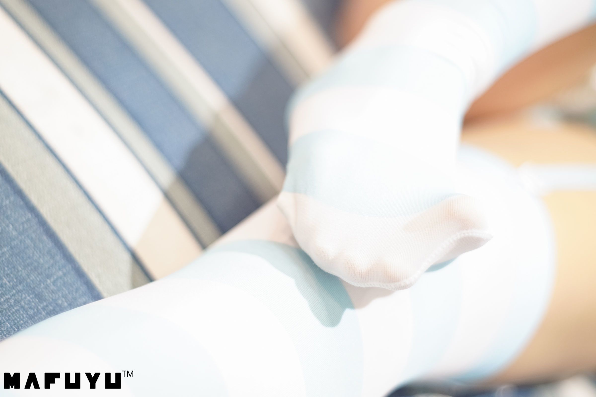 [萝莉COS] 神楽坂真冬 蓝白条纹系列套图 [95P]