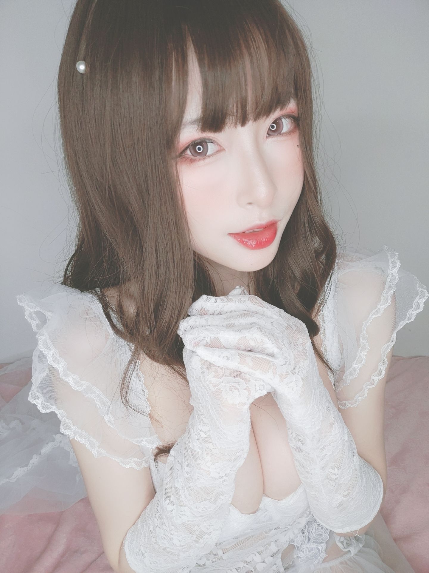 尤物清水由乃 – 花嫁自拍 [44P]