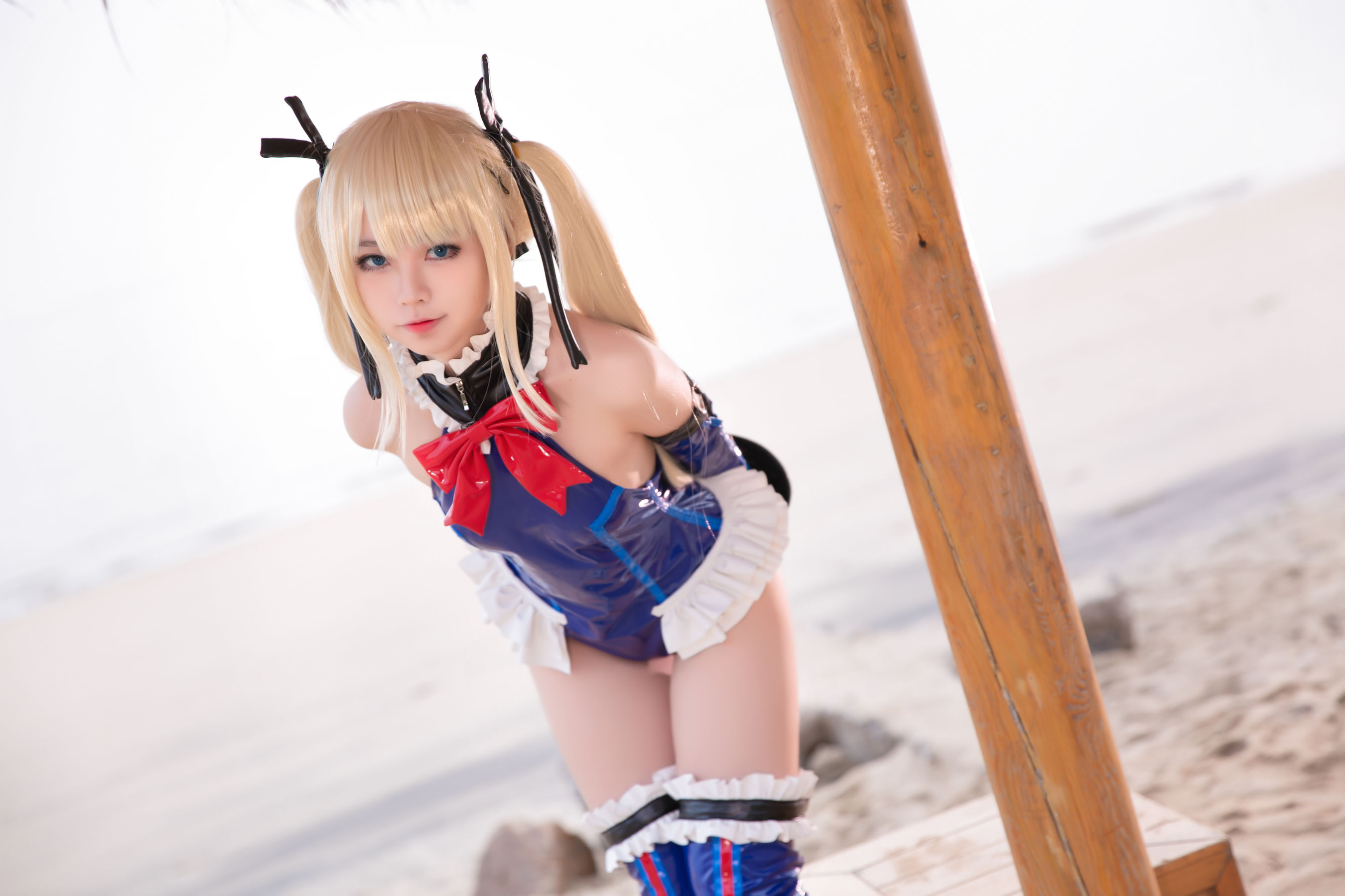 动漫博主G44不会受伤 – 玛丽连体衣 [30P]