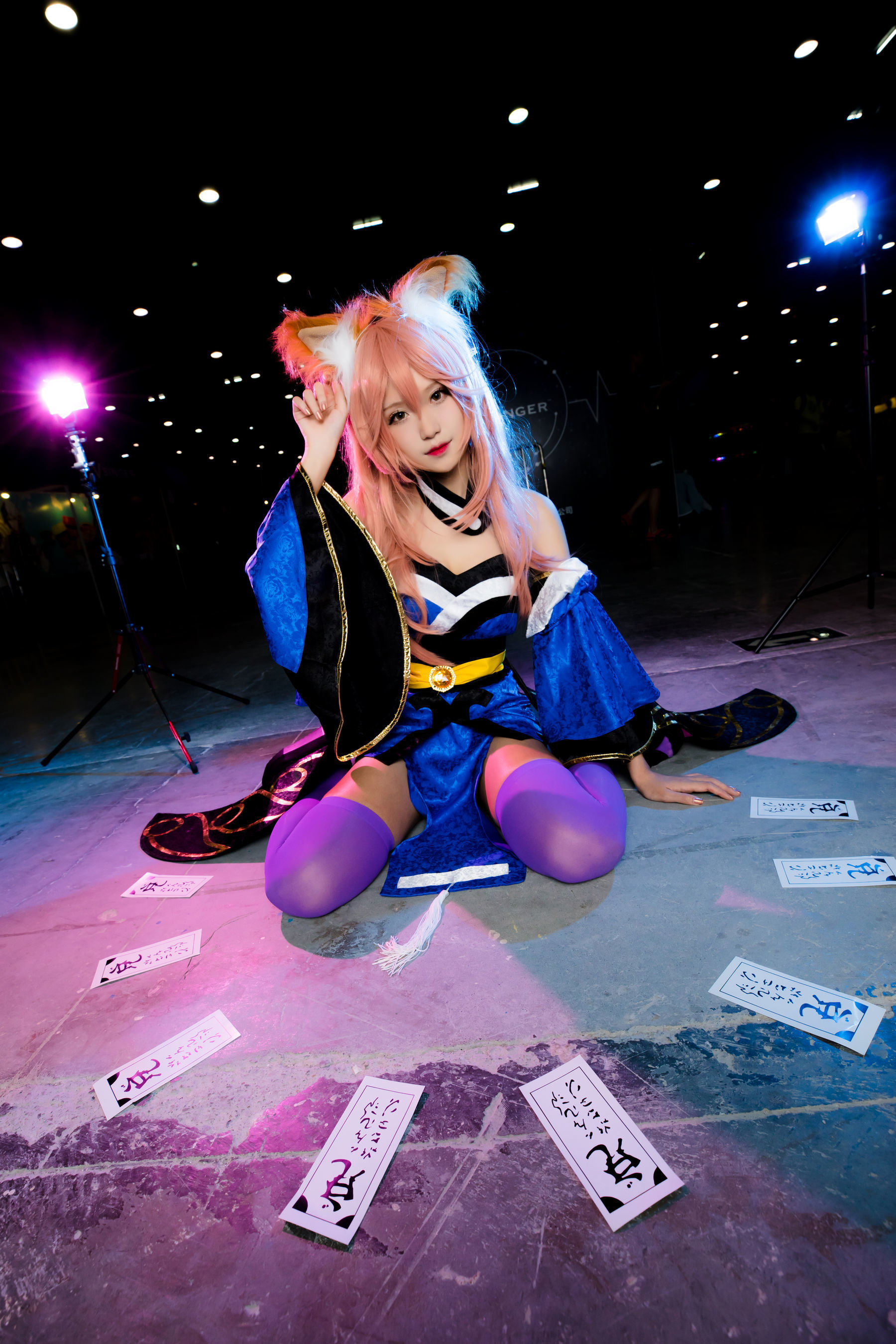 [萝莉COS] 腐团儿Ikaros – 霞之丘诗羽+玉藻前+甄姬 [11P]