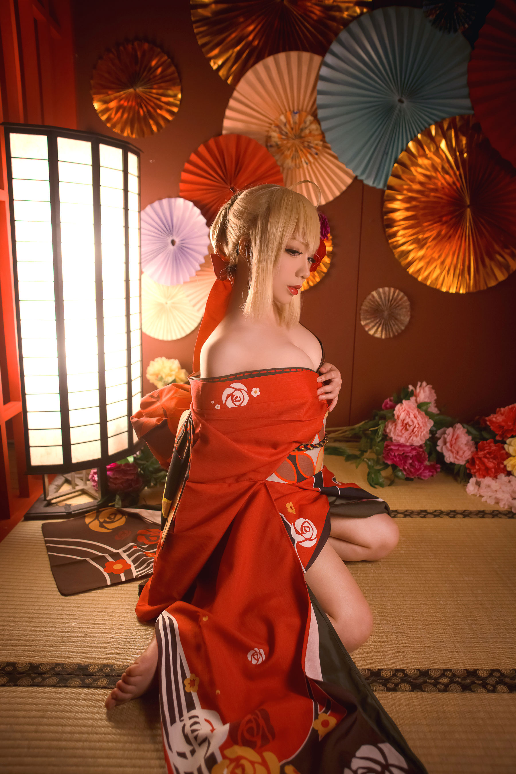 Cos千寻大人 尼禄 之 和服 [7P]