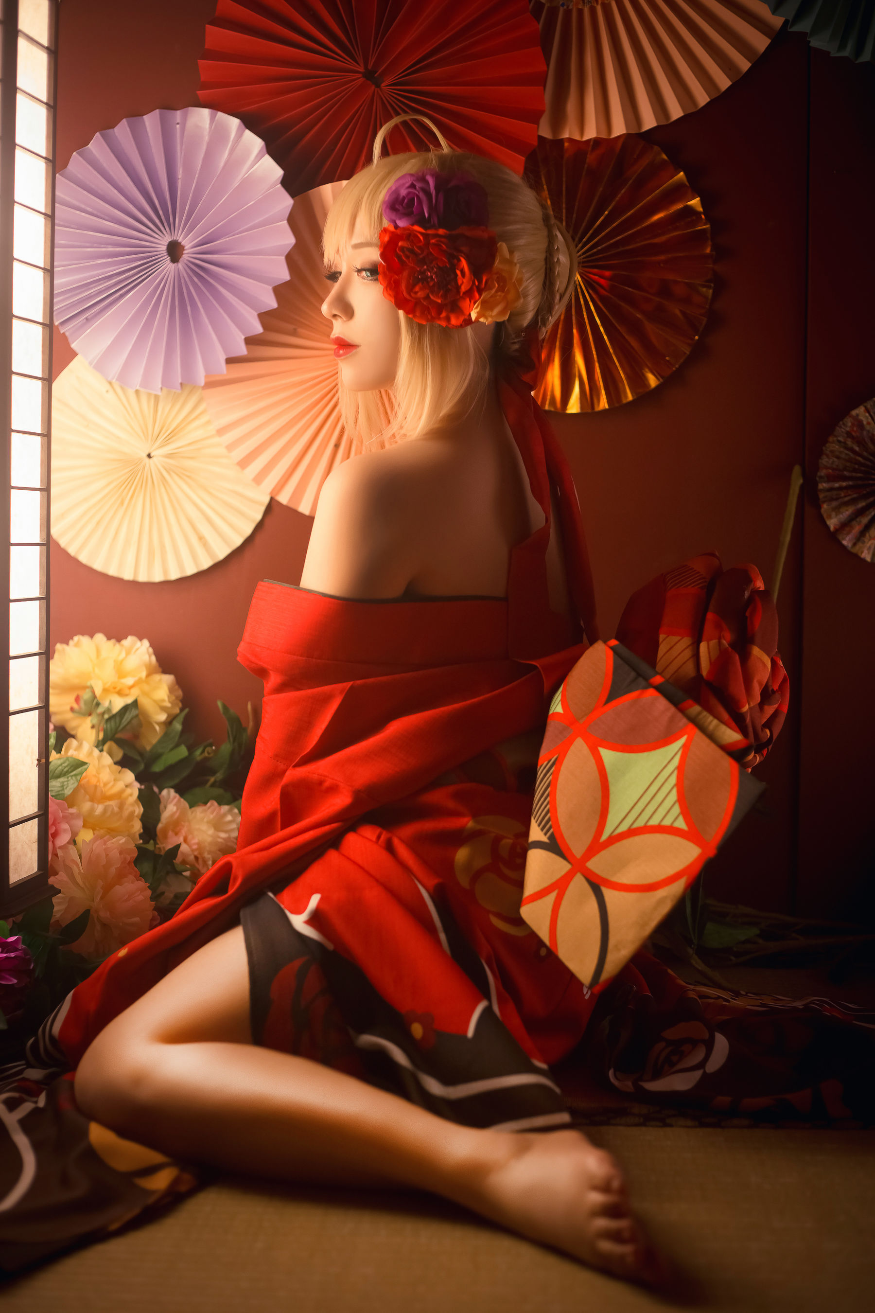 Cos千寻大人 尼禄 之 和服 [7P]