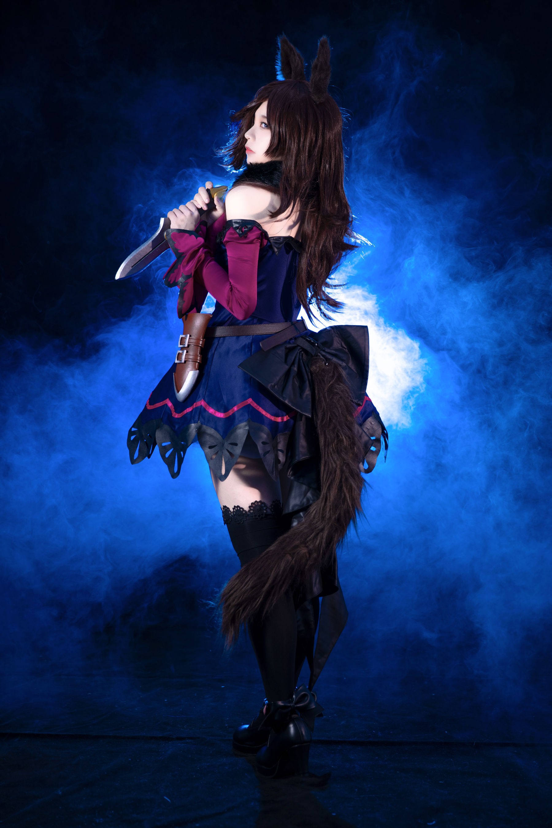 动漫博主G44不会受伤 – 赛马娘 米浴 [36P]