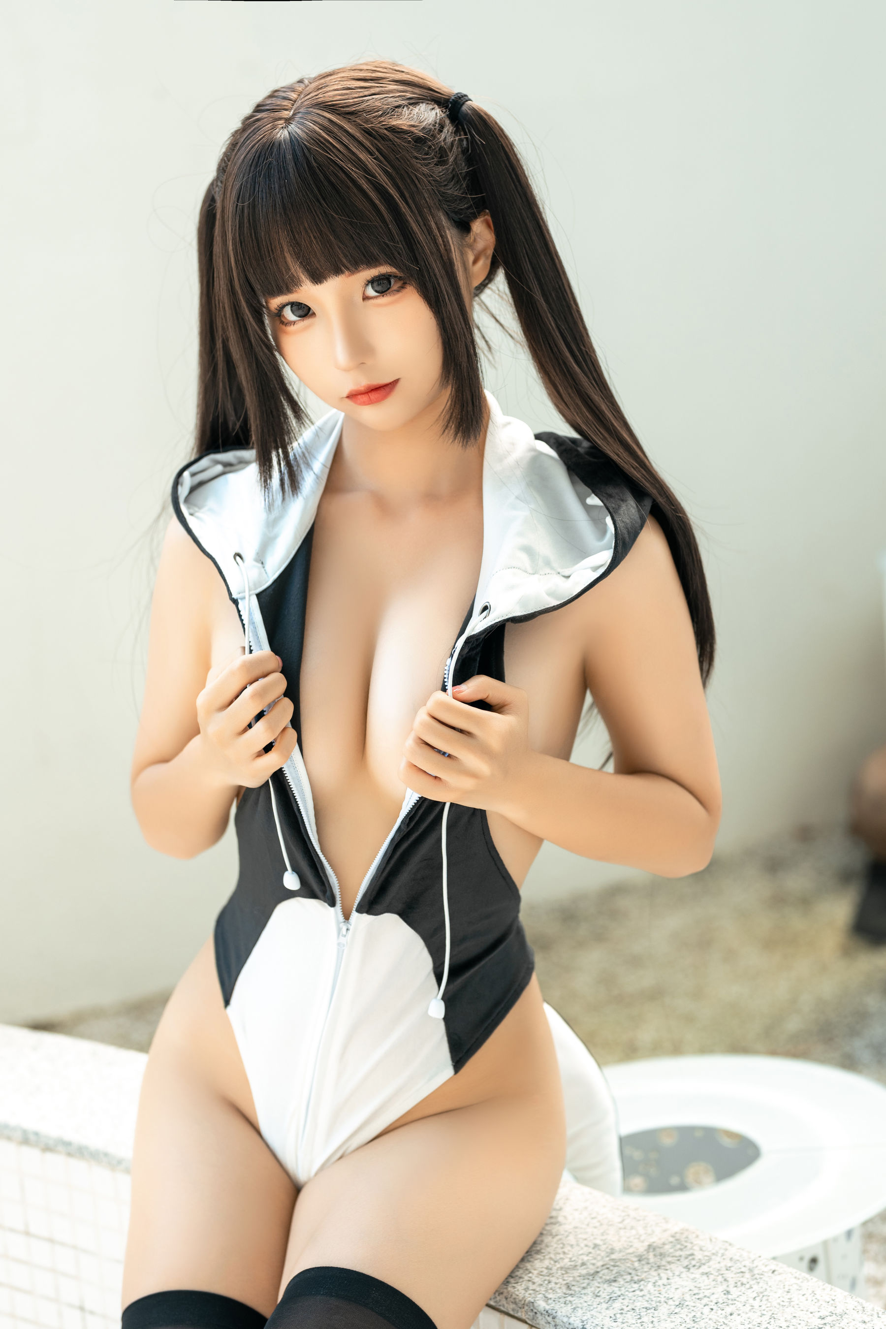 动漫博主蠢沫沫 – 小虎鲸 [10P]