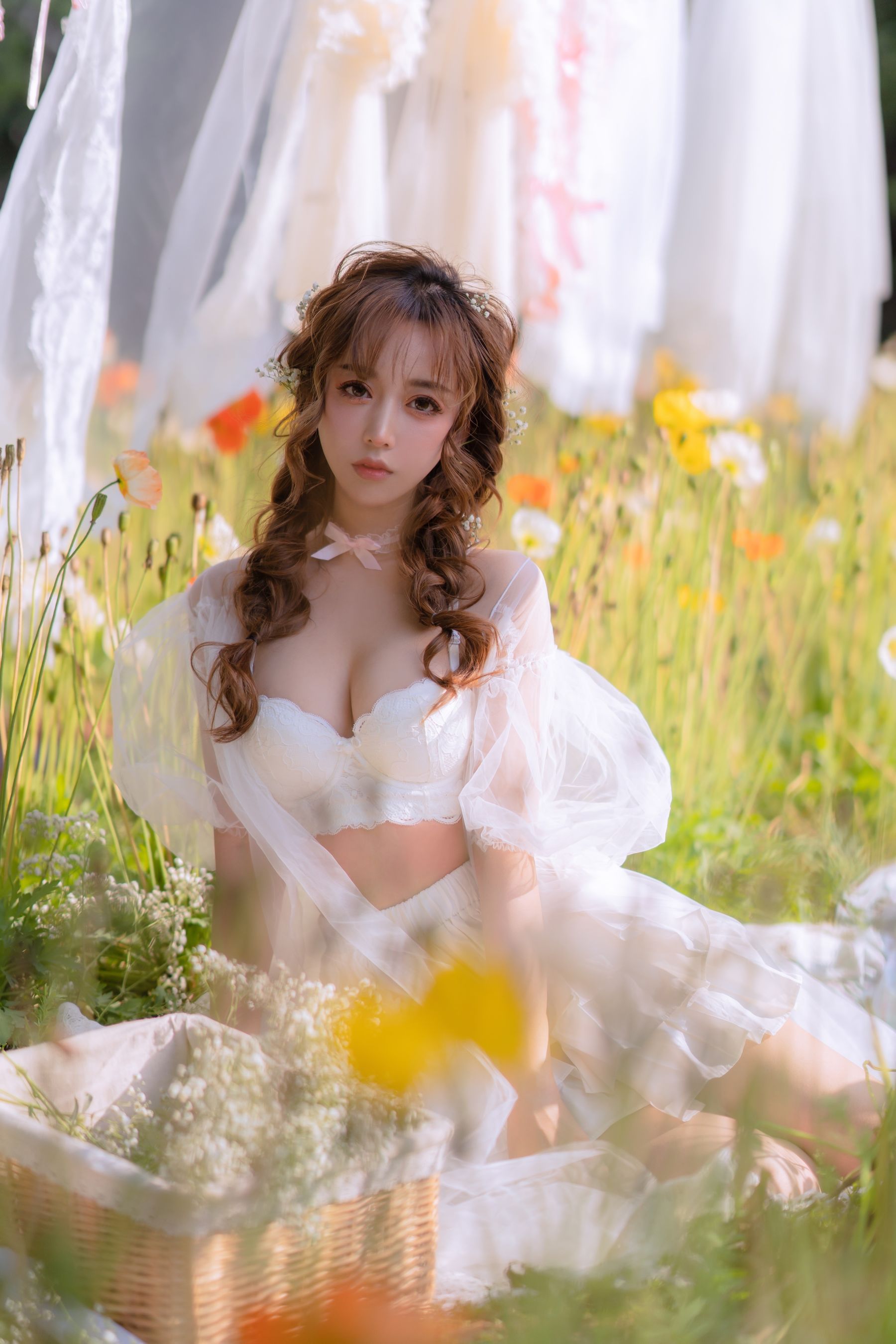 斗鱼米线线sama – 夏日限定 晒衣服 [41P]