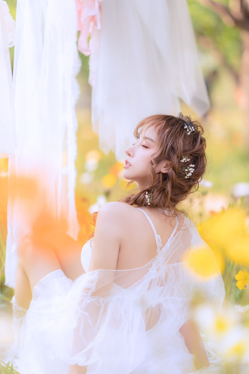 斗鱼米线线sama – 夏日限定 晒衣服 [41P]