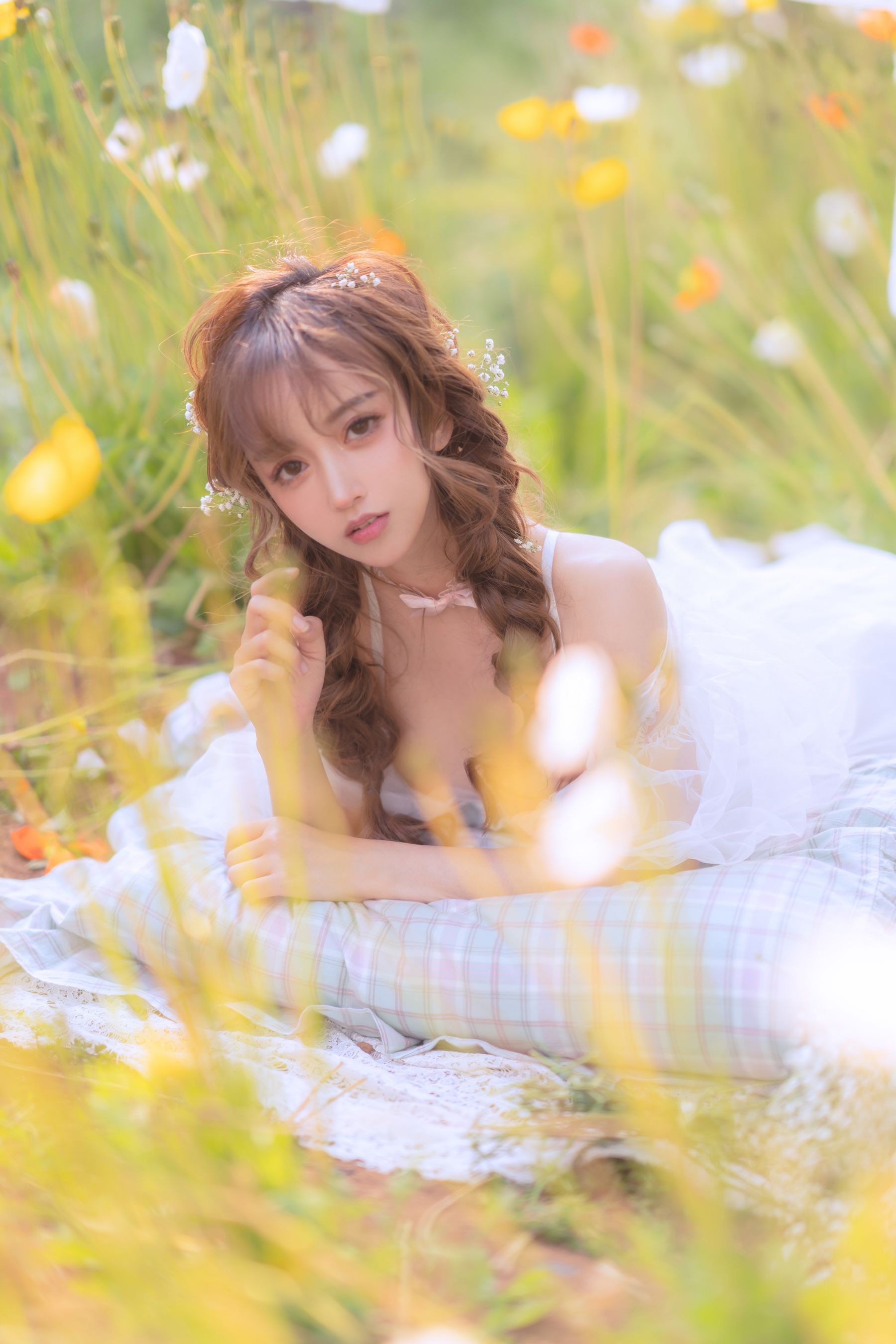 斗鱼米线线sama – 夏日限定 晒衣服 [41P]