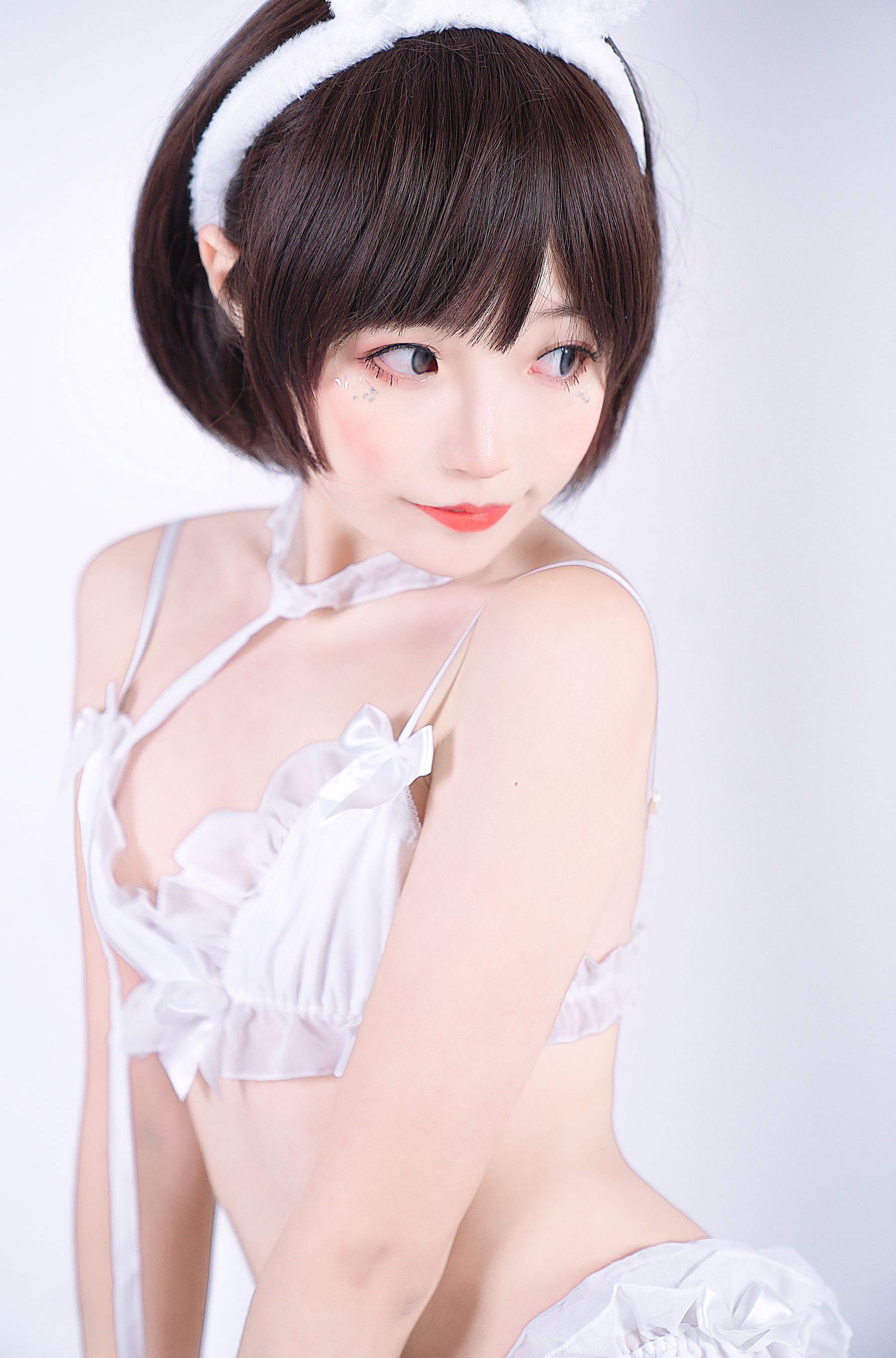 薄墨锦狐&#038;三笑 黑白兔子私房百合 [32P]