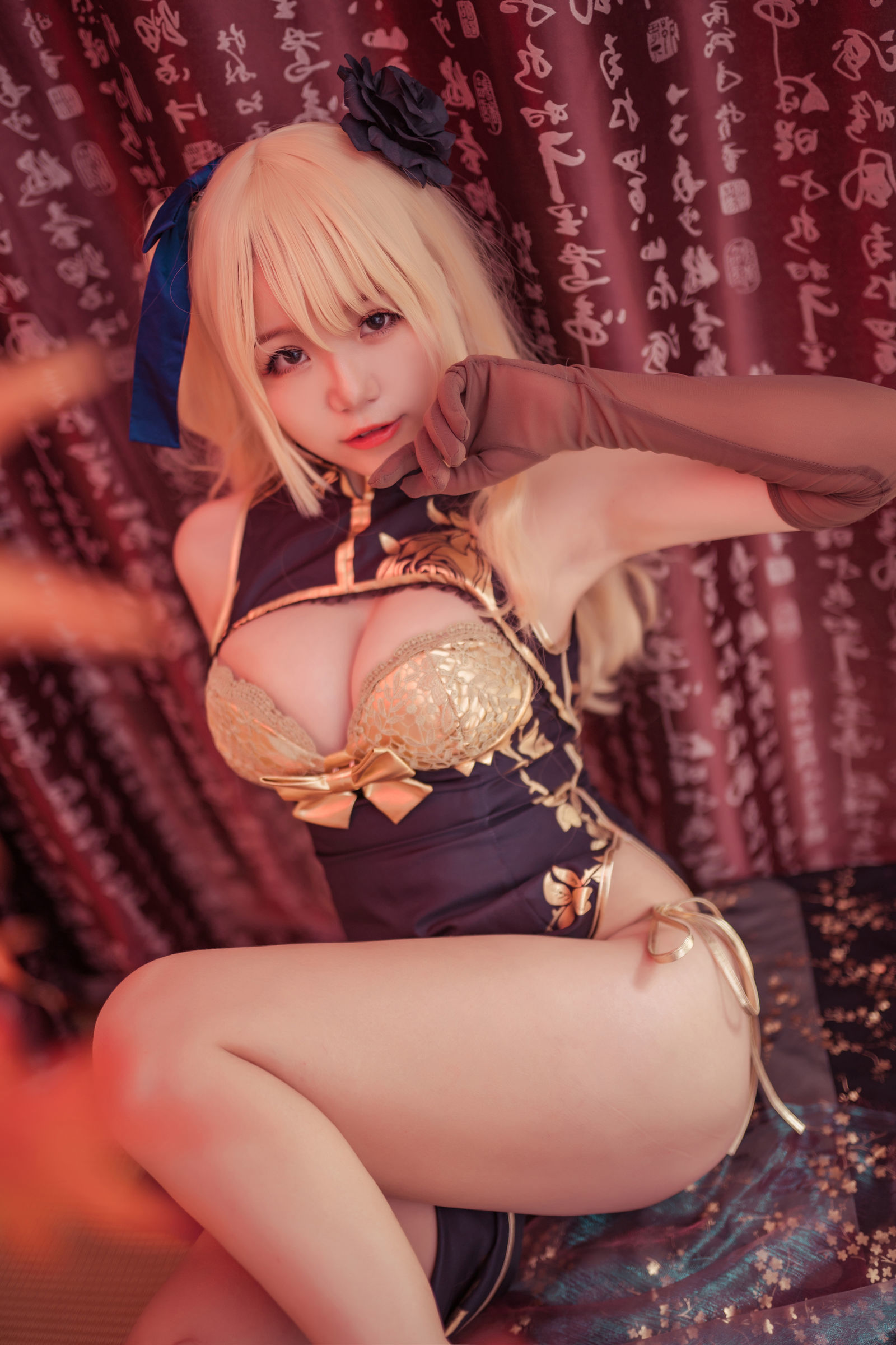 [萝莉COS] Yoko宅夏Cos – 金莲 [24P]