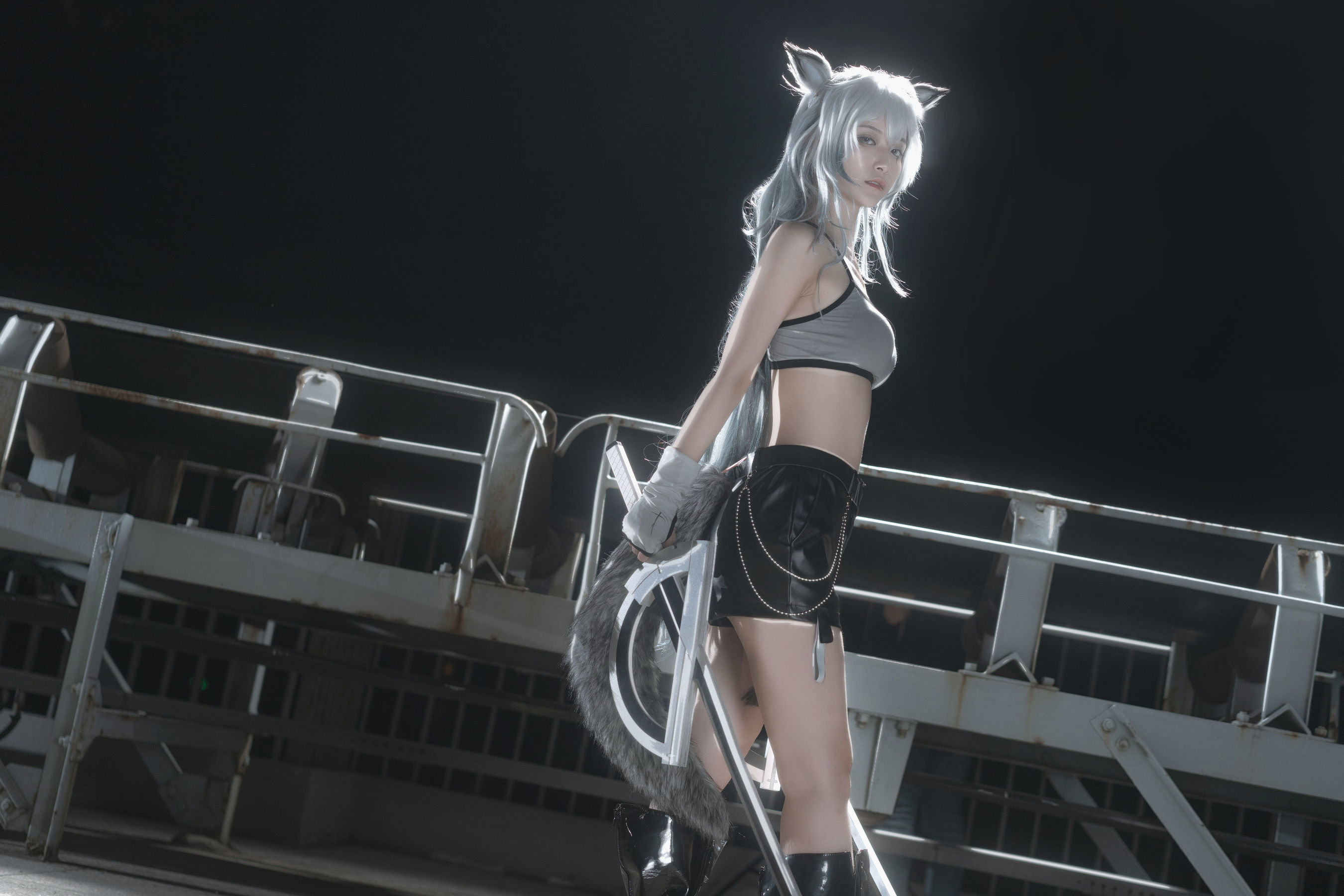 动漫博主铁板烧鬼舞w – 拉普兰德 [18P]