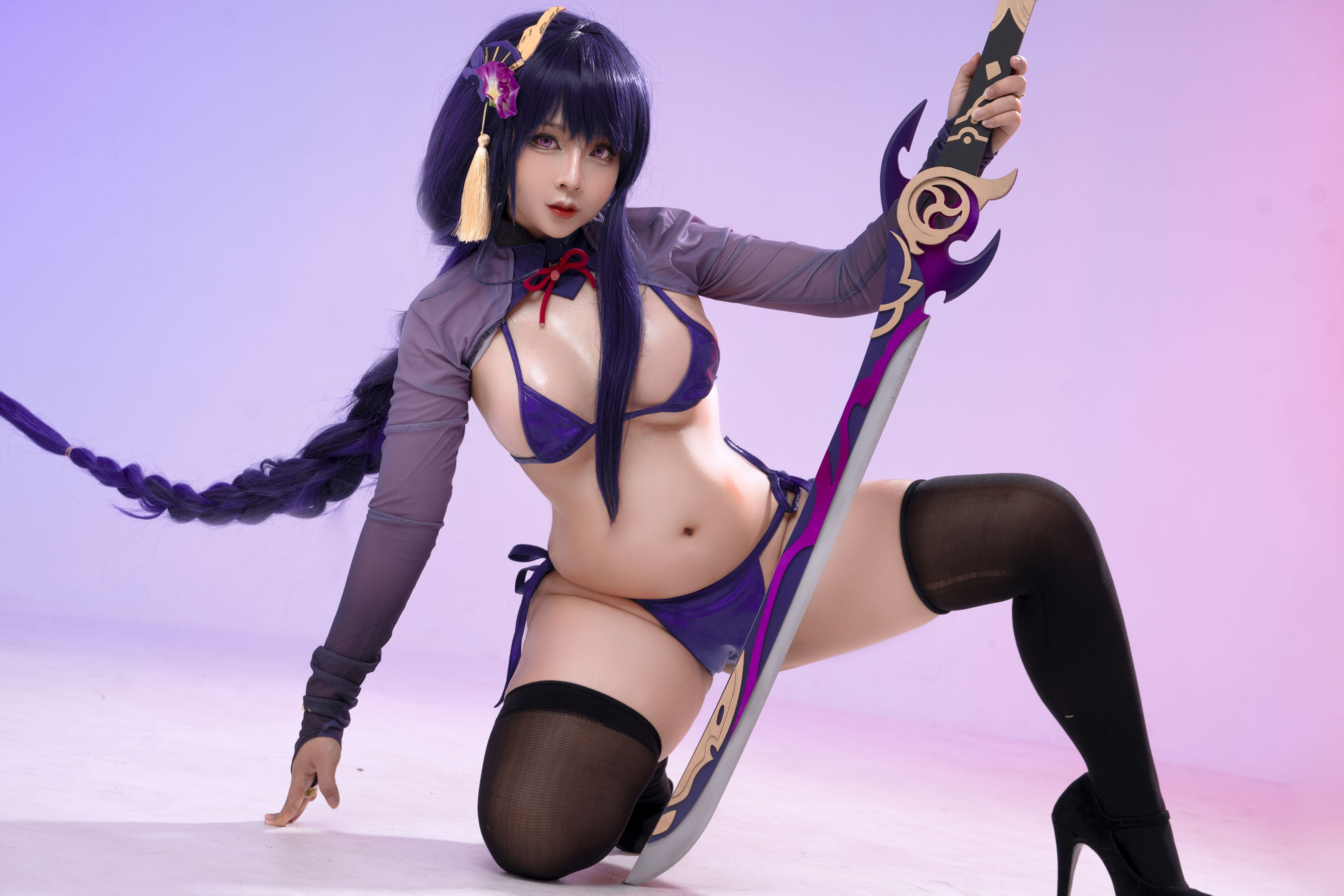 Sayo Momo – Genshin Impact Baal Sexy [10P]