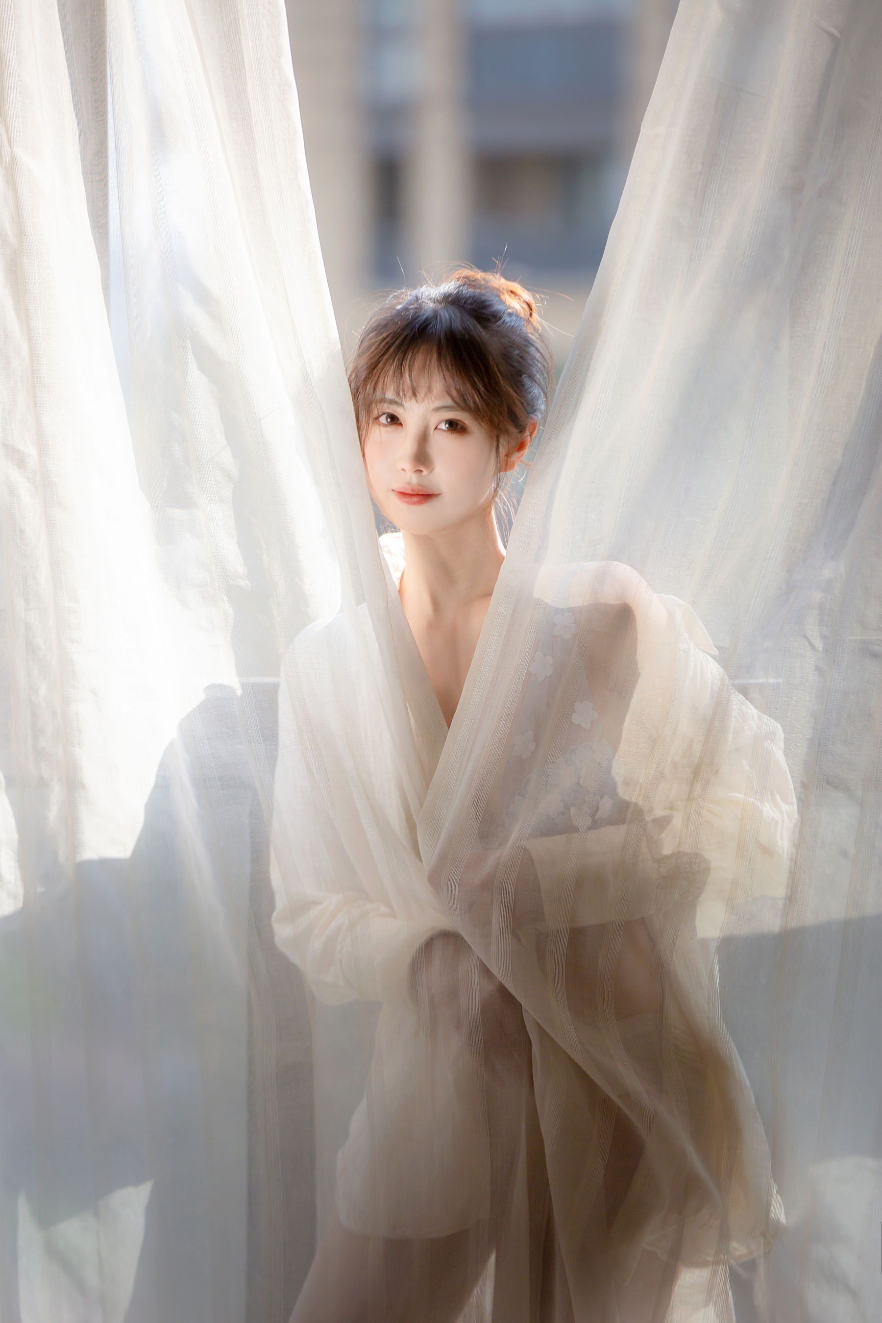 次元少女念雪ww – 居家蓝色 [25P]