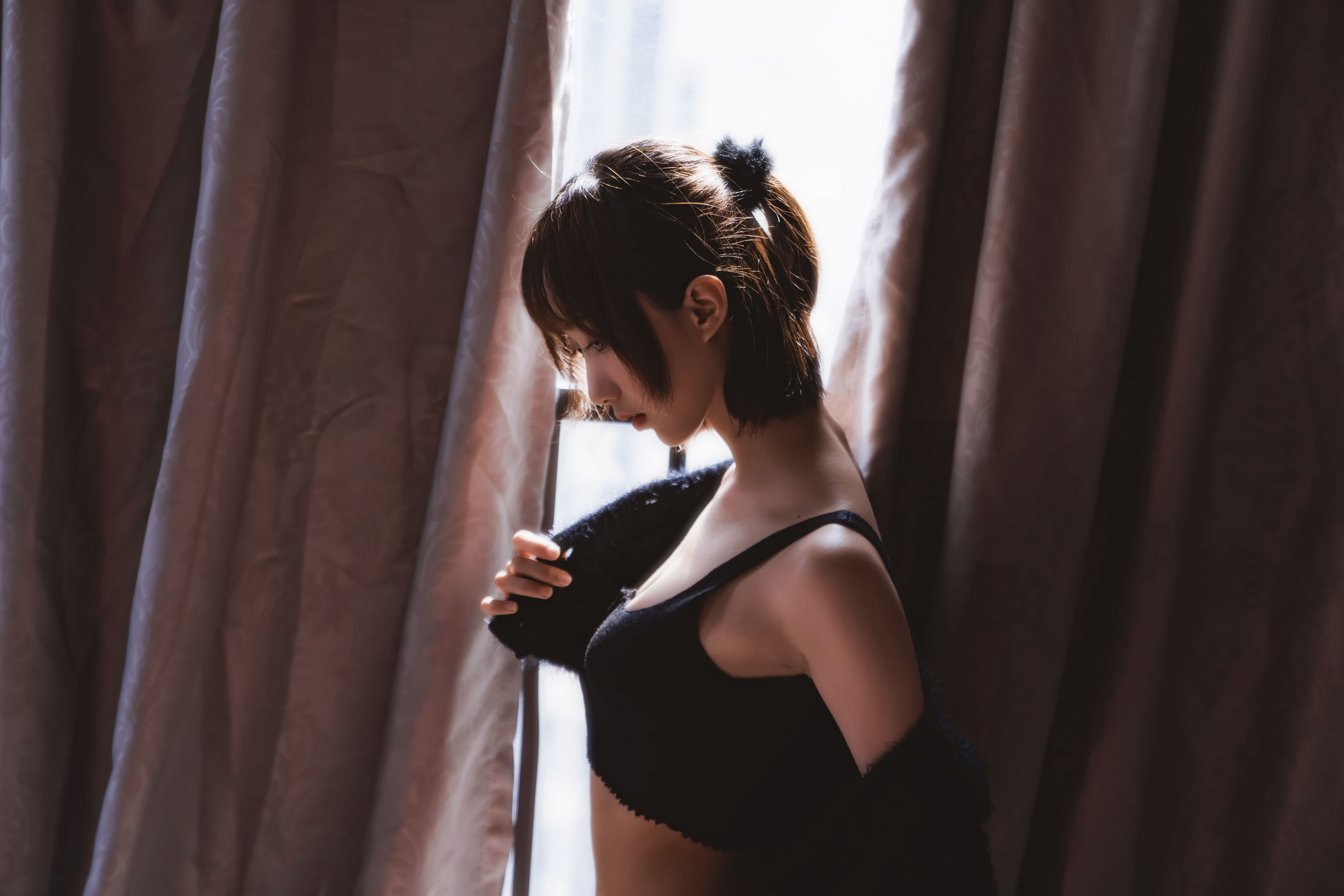 萌系小姐姐木绵绵OwO – 黑丝私房A [41P]