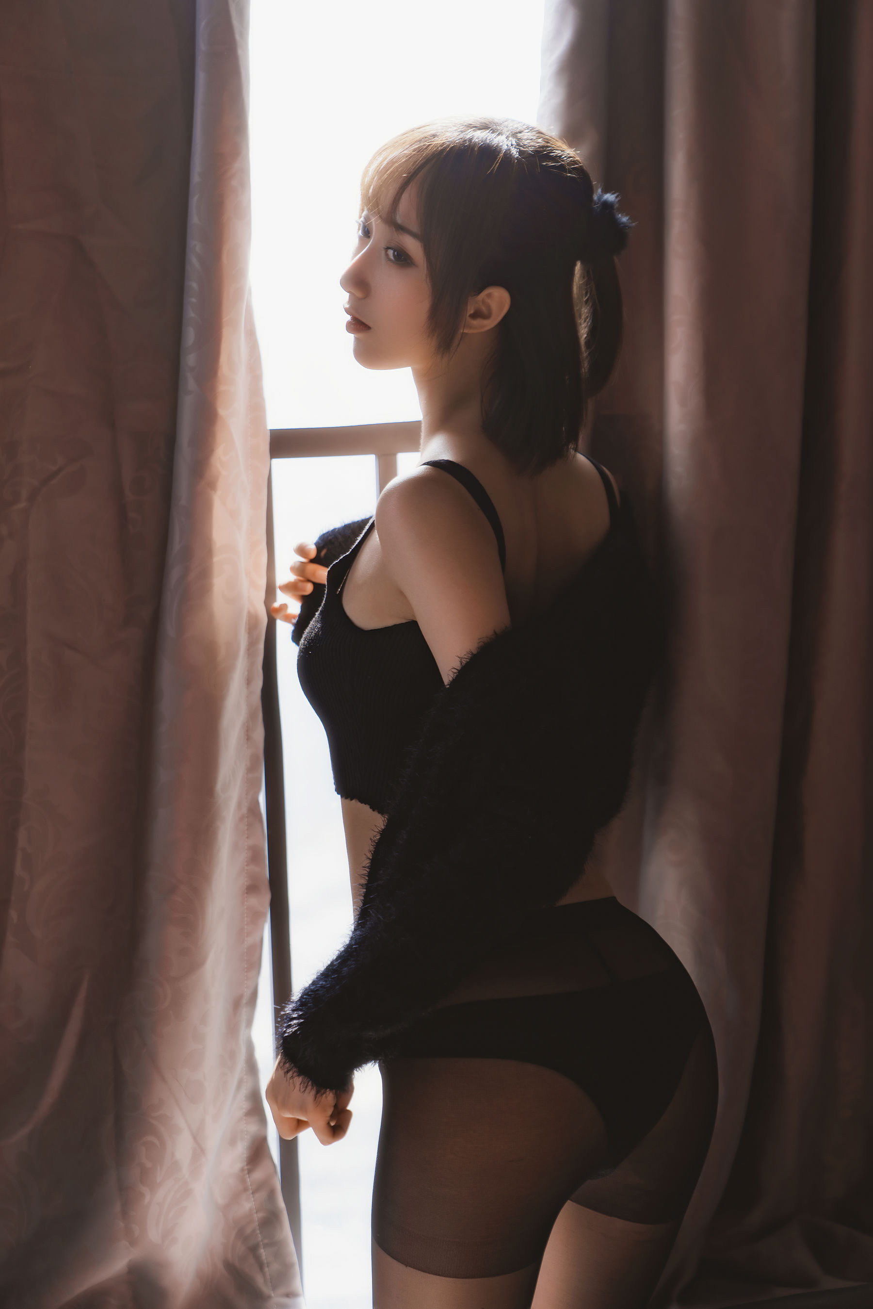 萌系小姐姐木绵绵OwO – 黑丝私房A [41P]