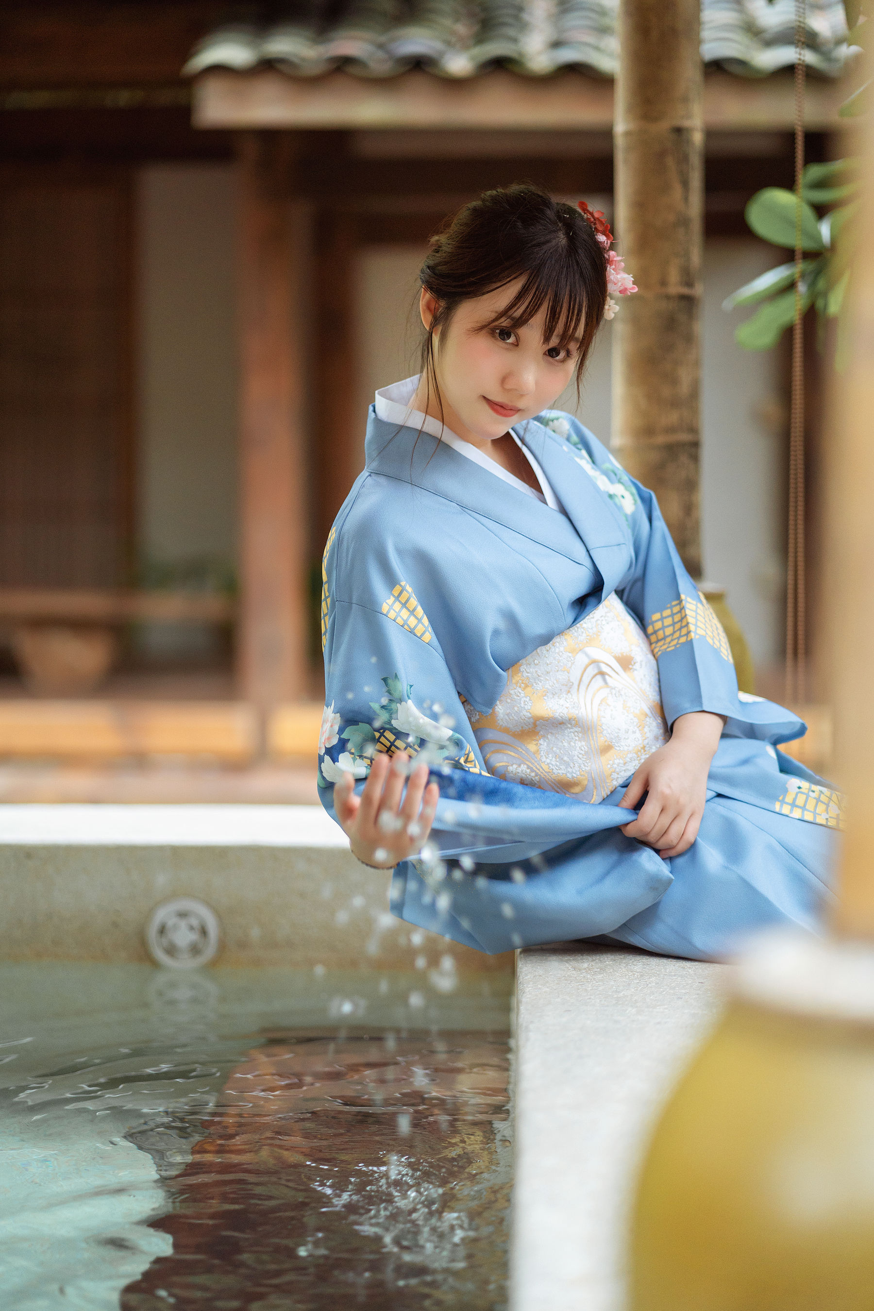 微博福利姬镜酱 私奔之和服 [19P]