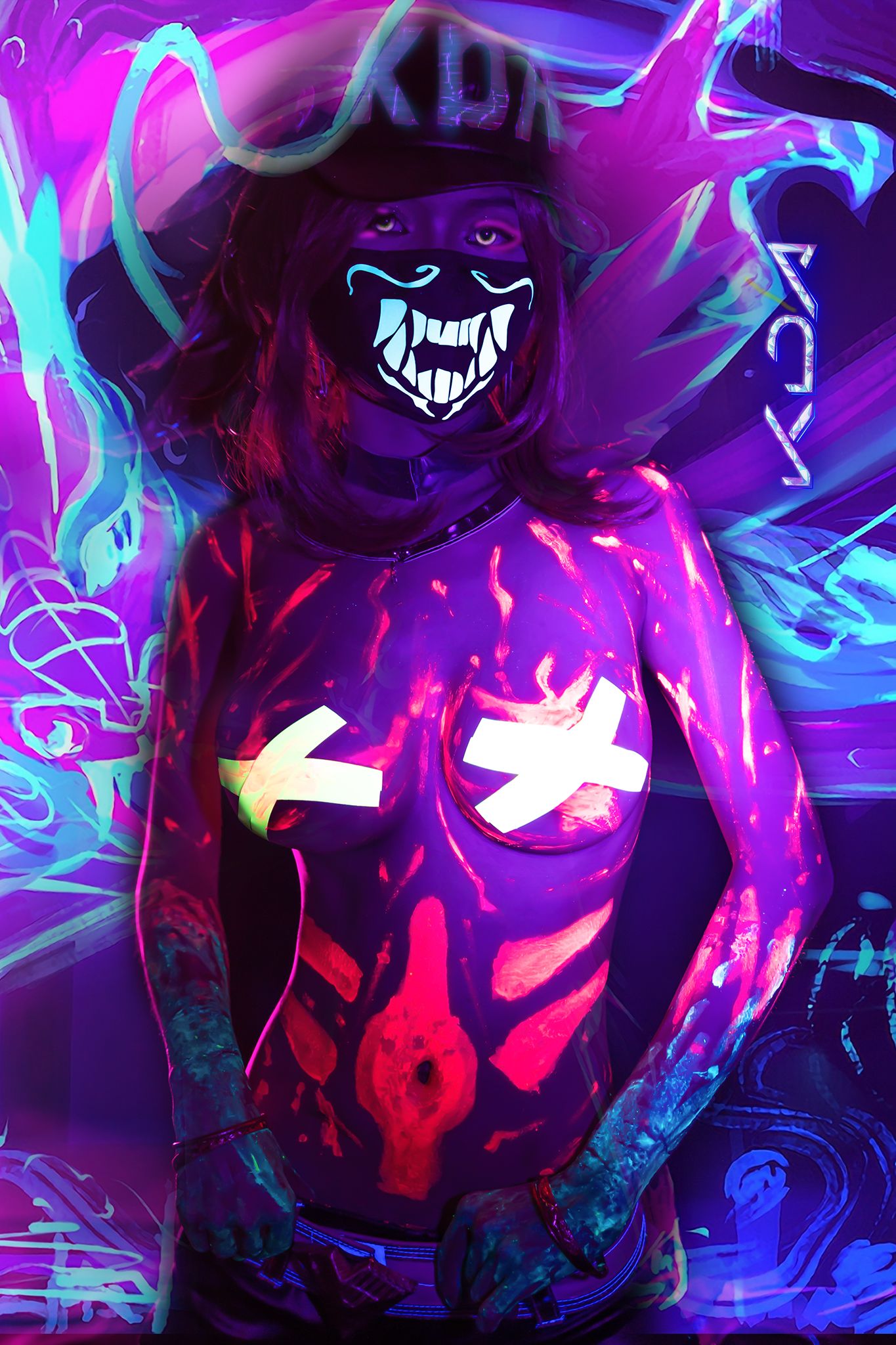 Azami福利 – 阿卡丽KDA [17P]